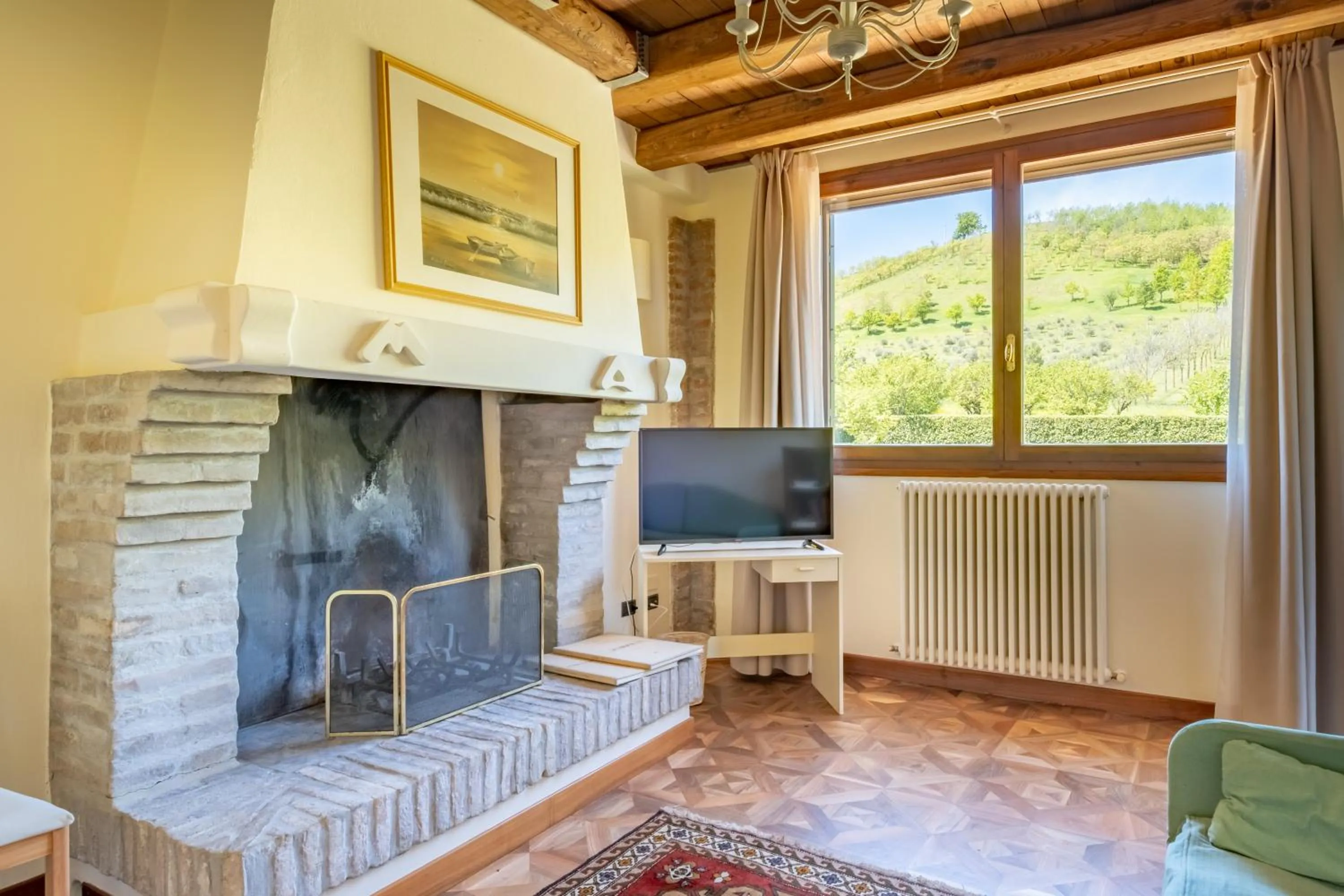 Seating area in BolognaRoomscom - La Quercia