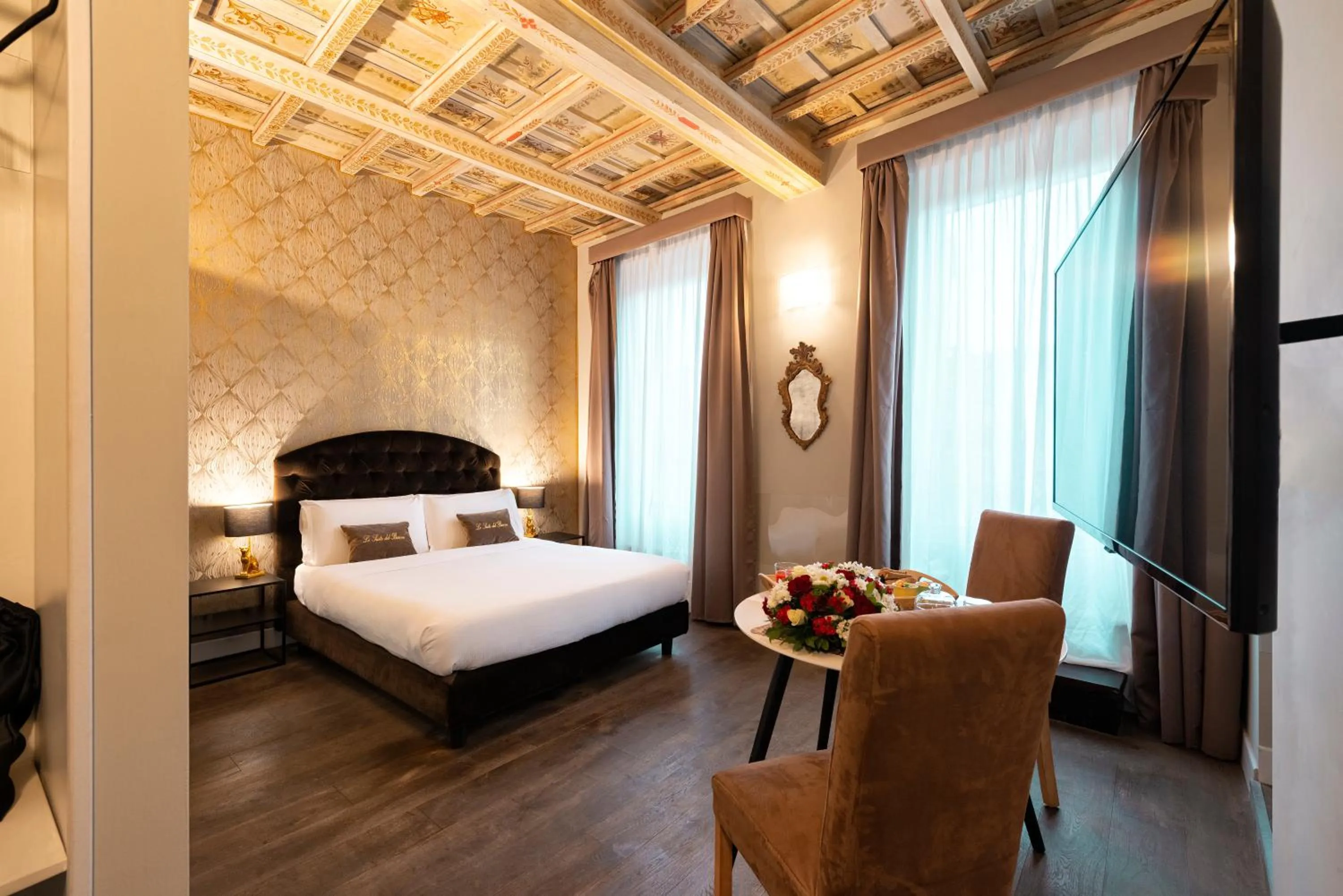 Bedroom, Bed in Le Suite del Barone