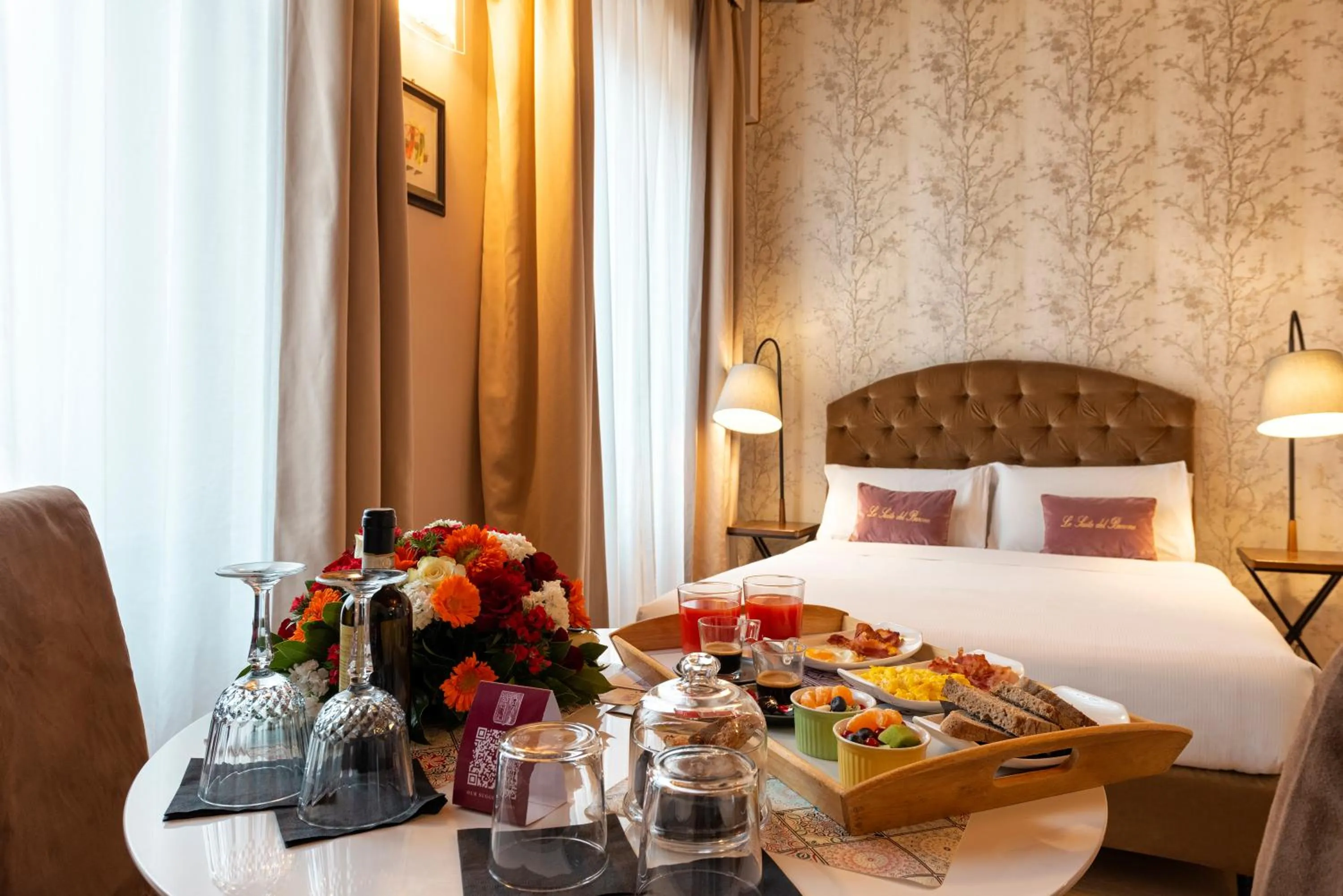 Bed in Le Suite del Barone