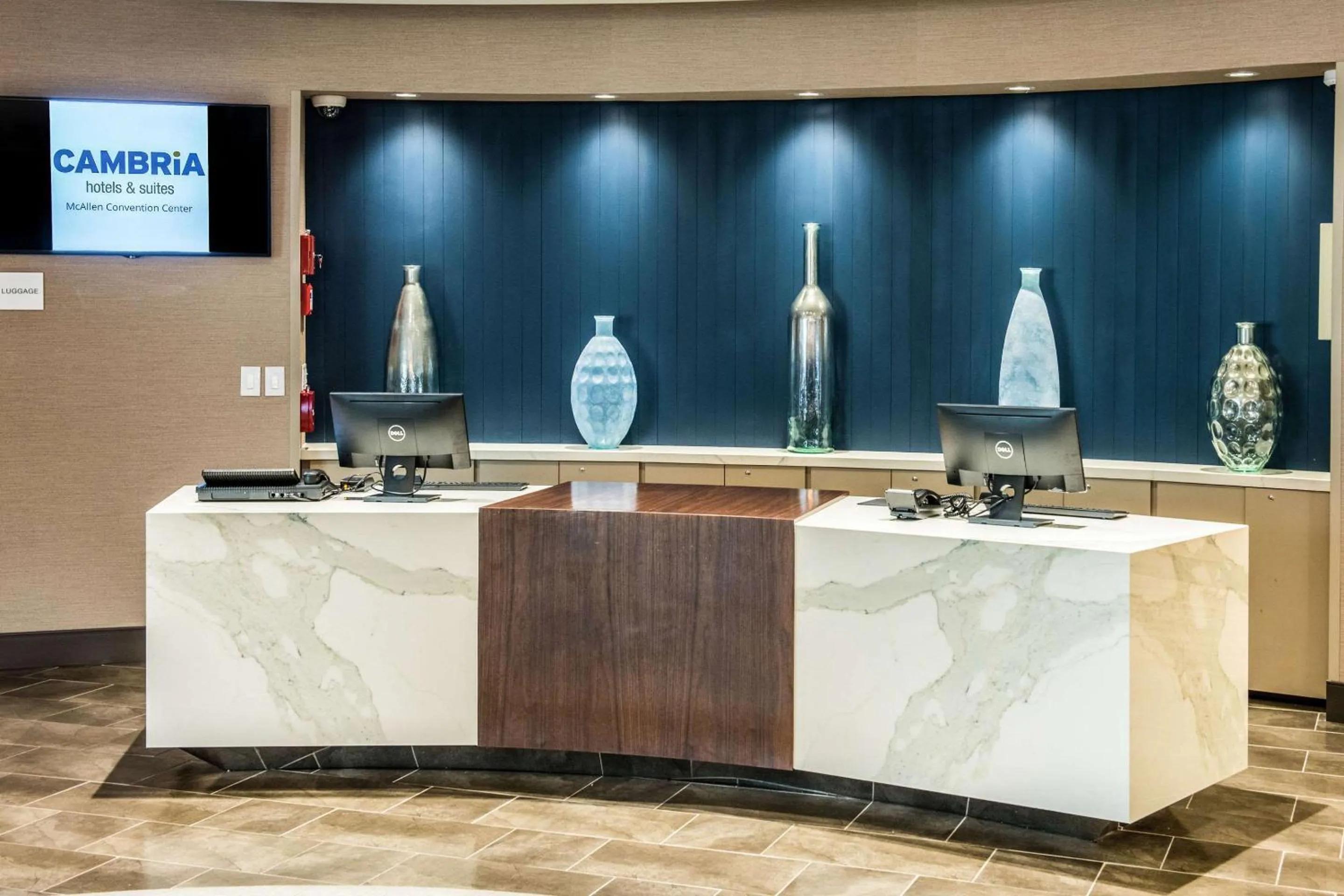 Lobby or reception in Cambria Hotel McAllen Convention Center