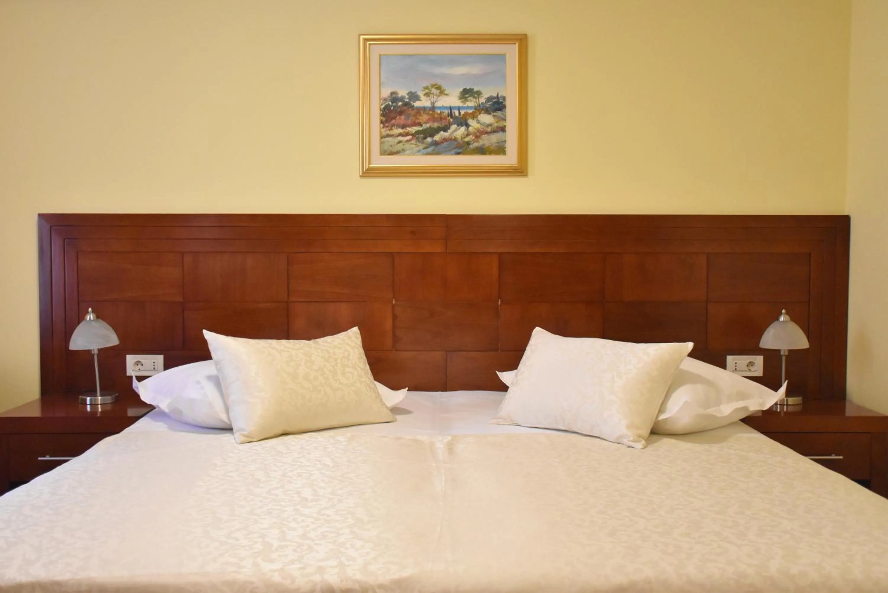 Bed in Villa Riva