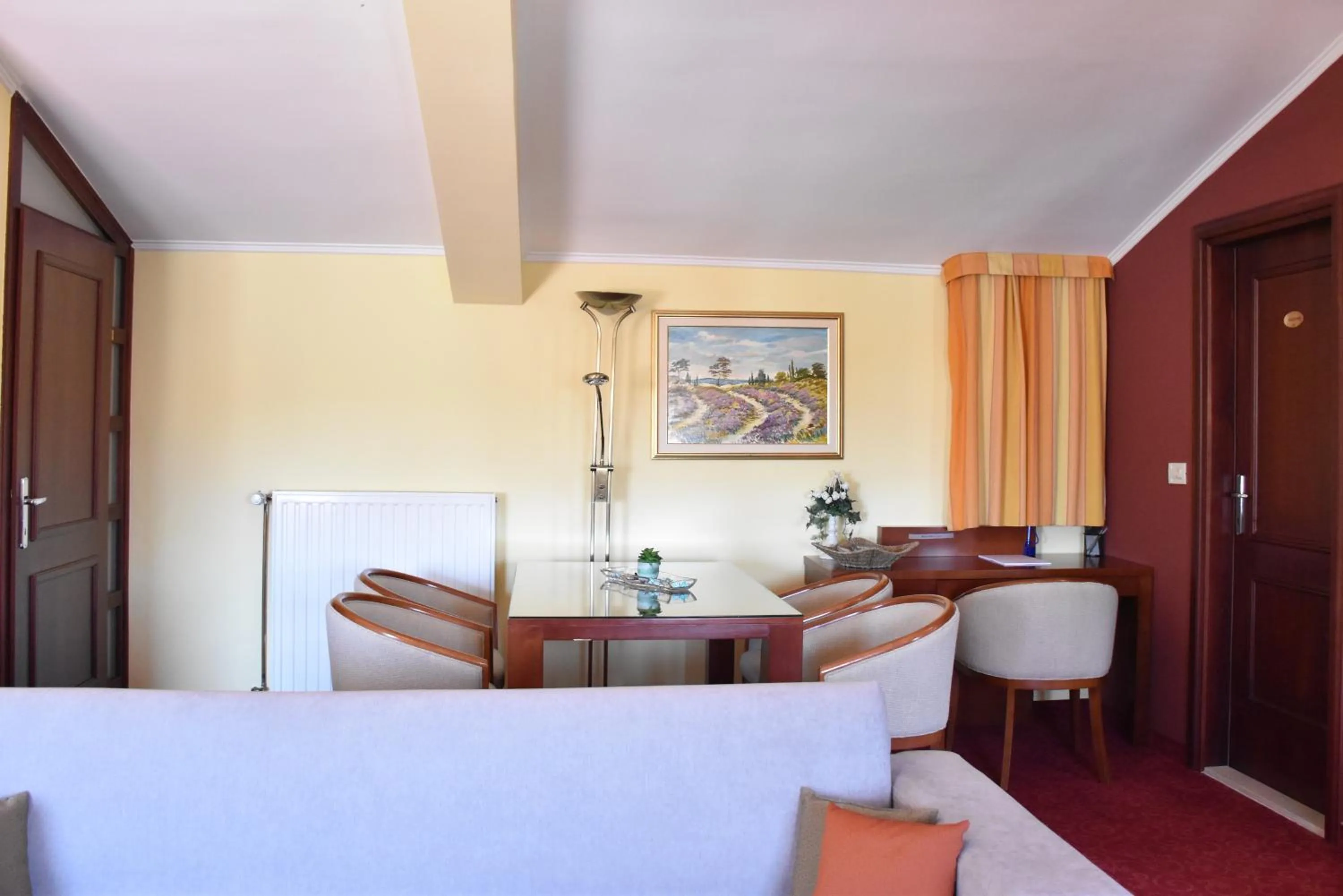 Seating area in Villa Riva