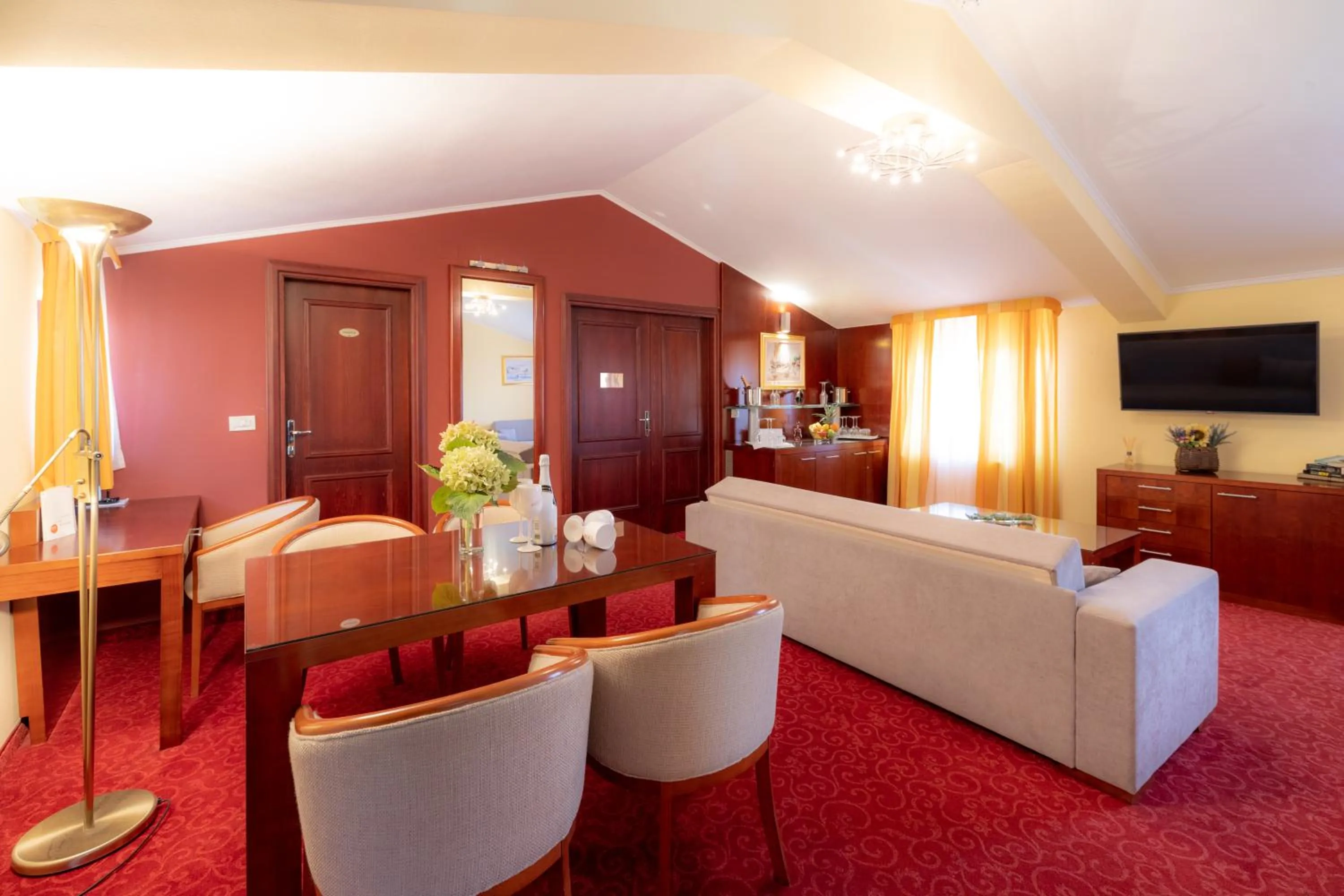 Living room in Villa Riva