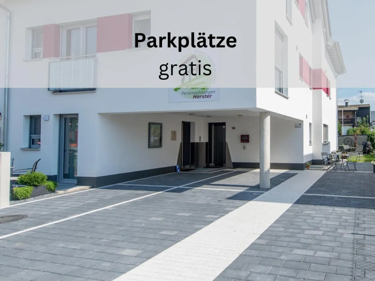 Parking in Design-Apartments by Ulrike Horster