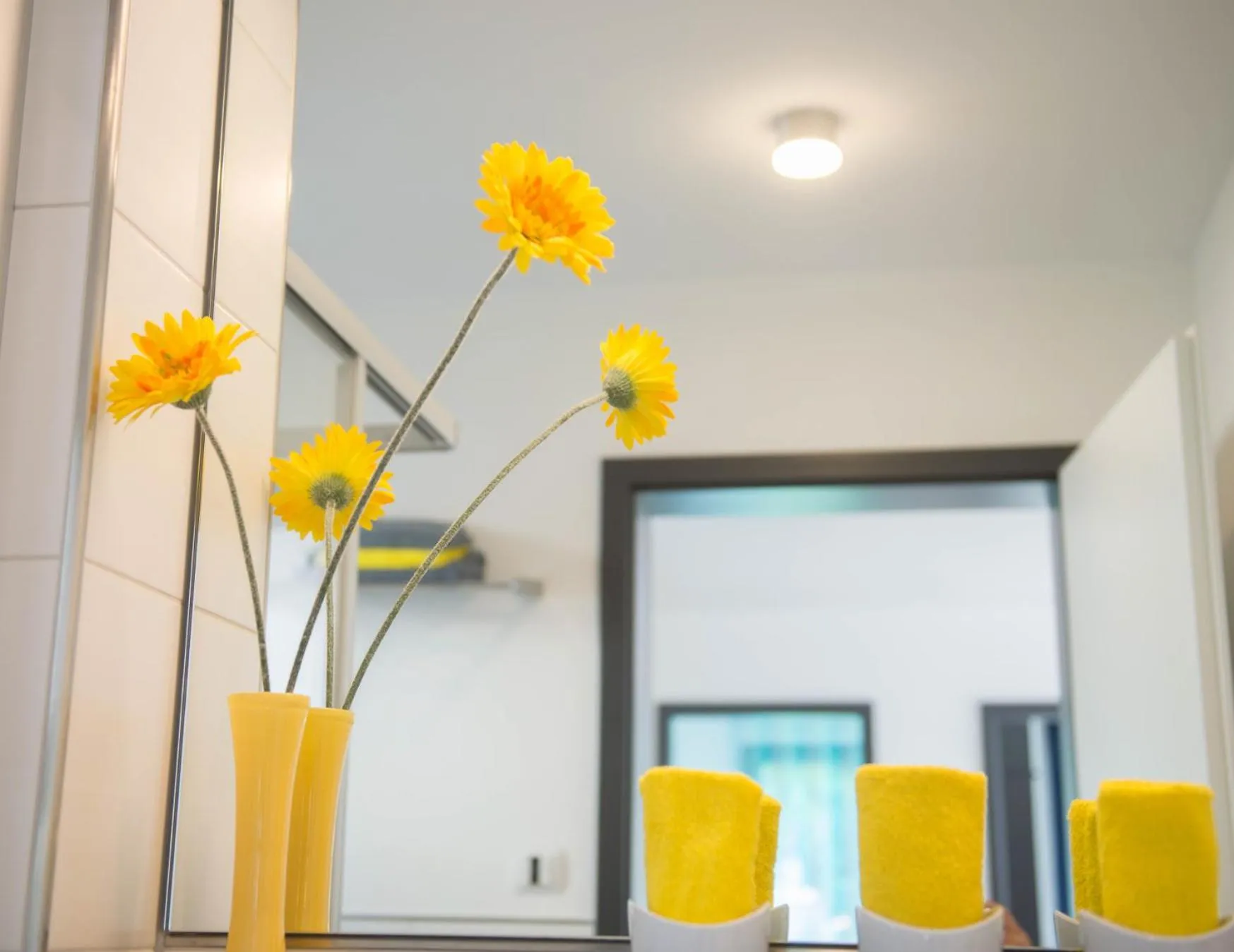 Shower in Design-Apartments by Ulrike Horster