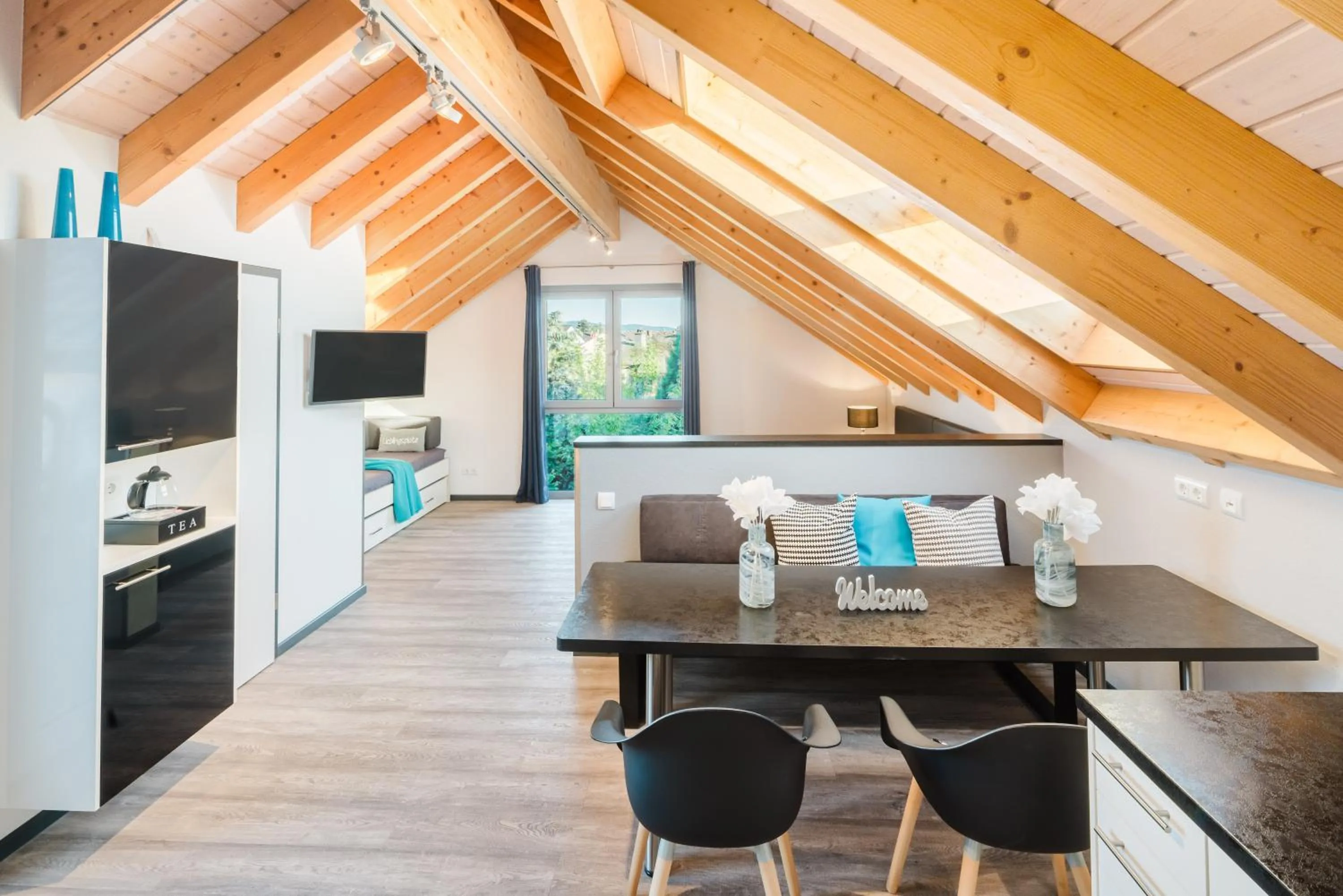 TV and multimedia in Design-Apartments by Ulrike Horster