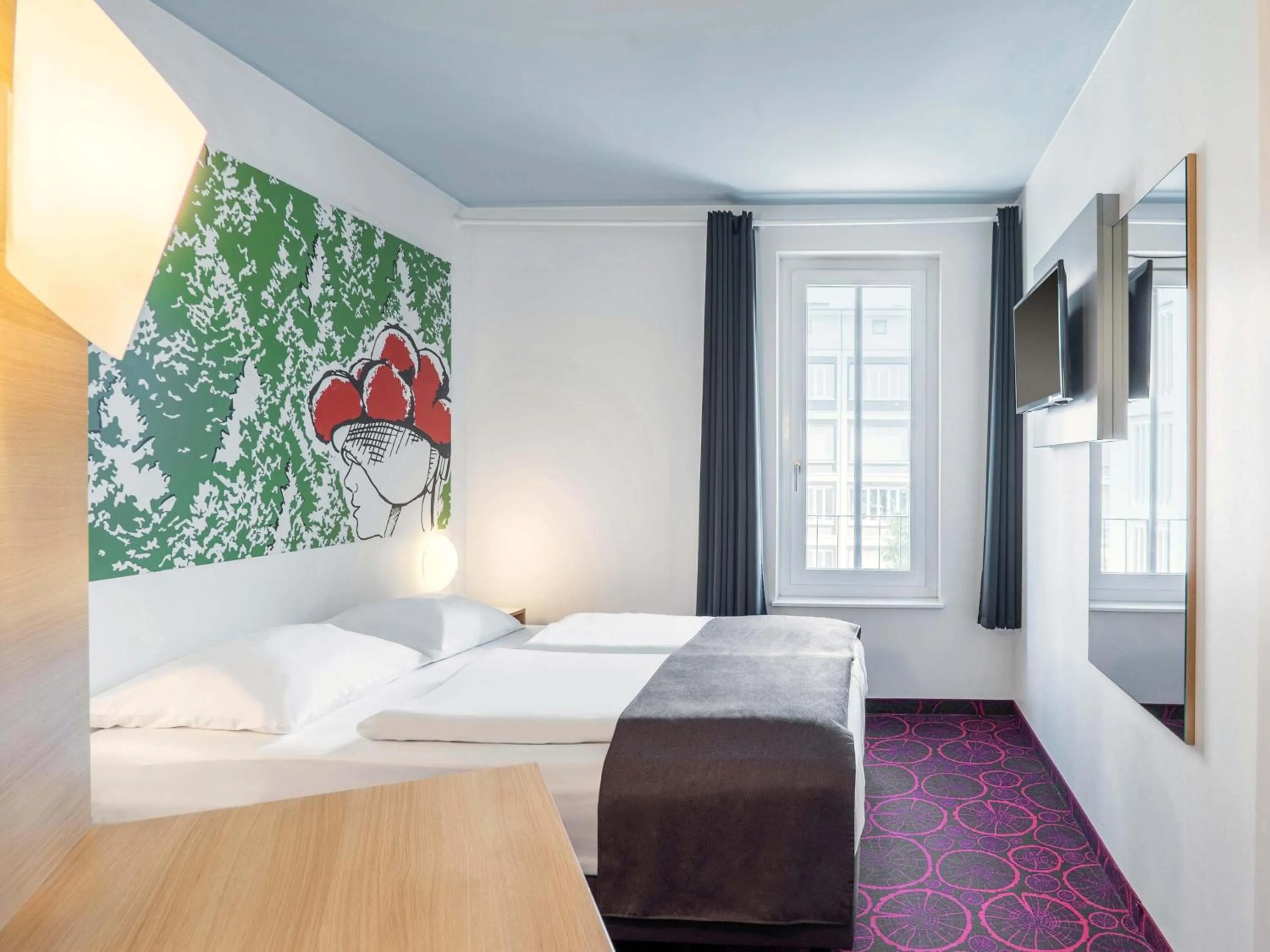 Bed in B&B Hotel Offenburg-City