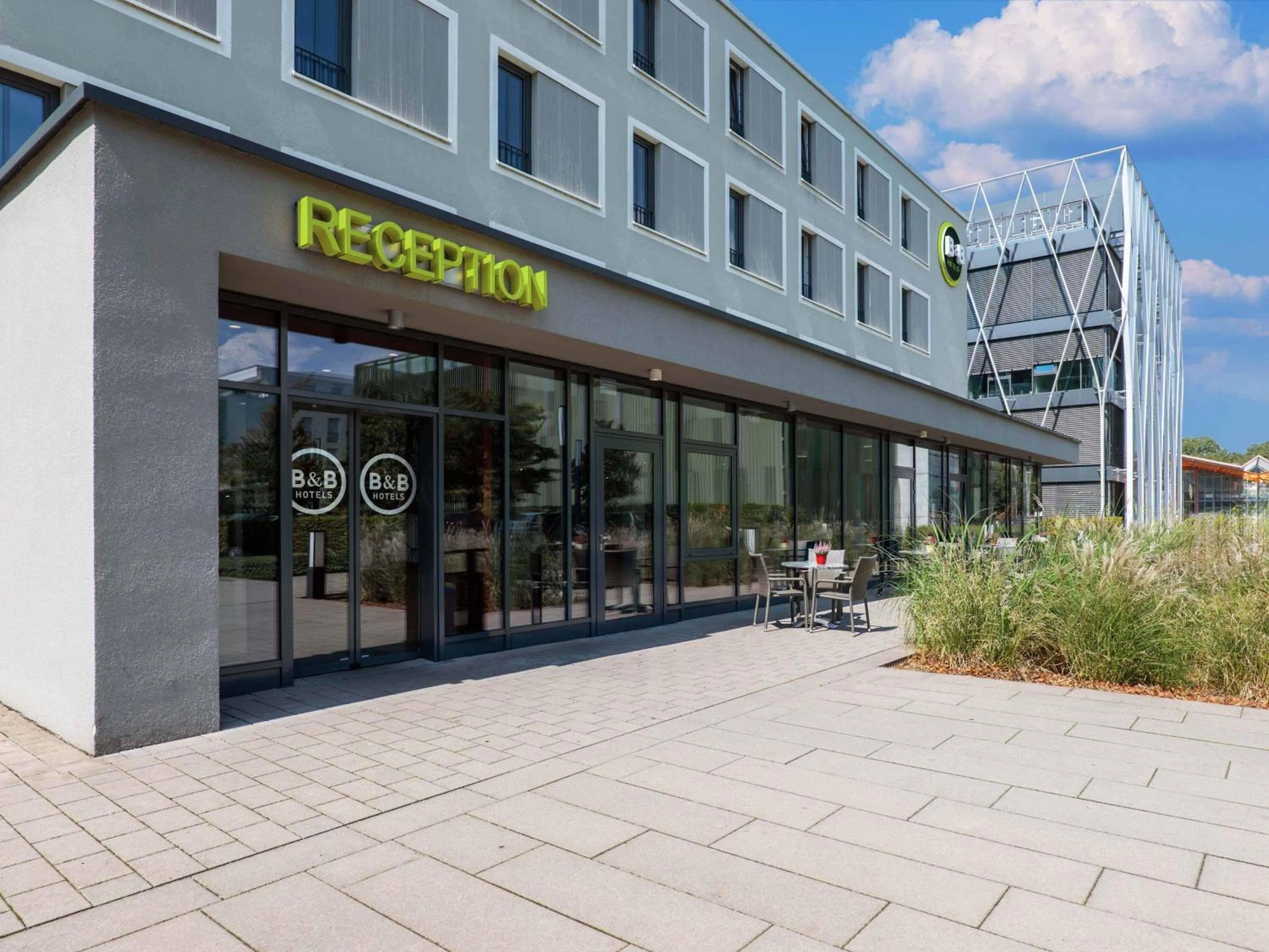 Property building in B&B Hotel Offenburg-City