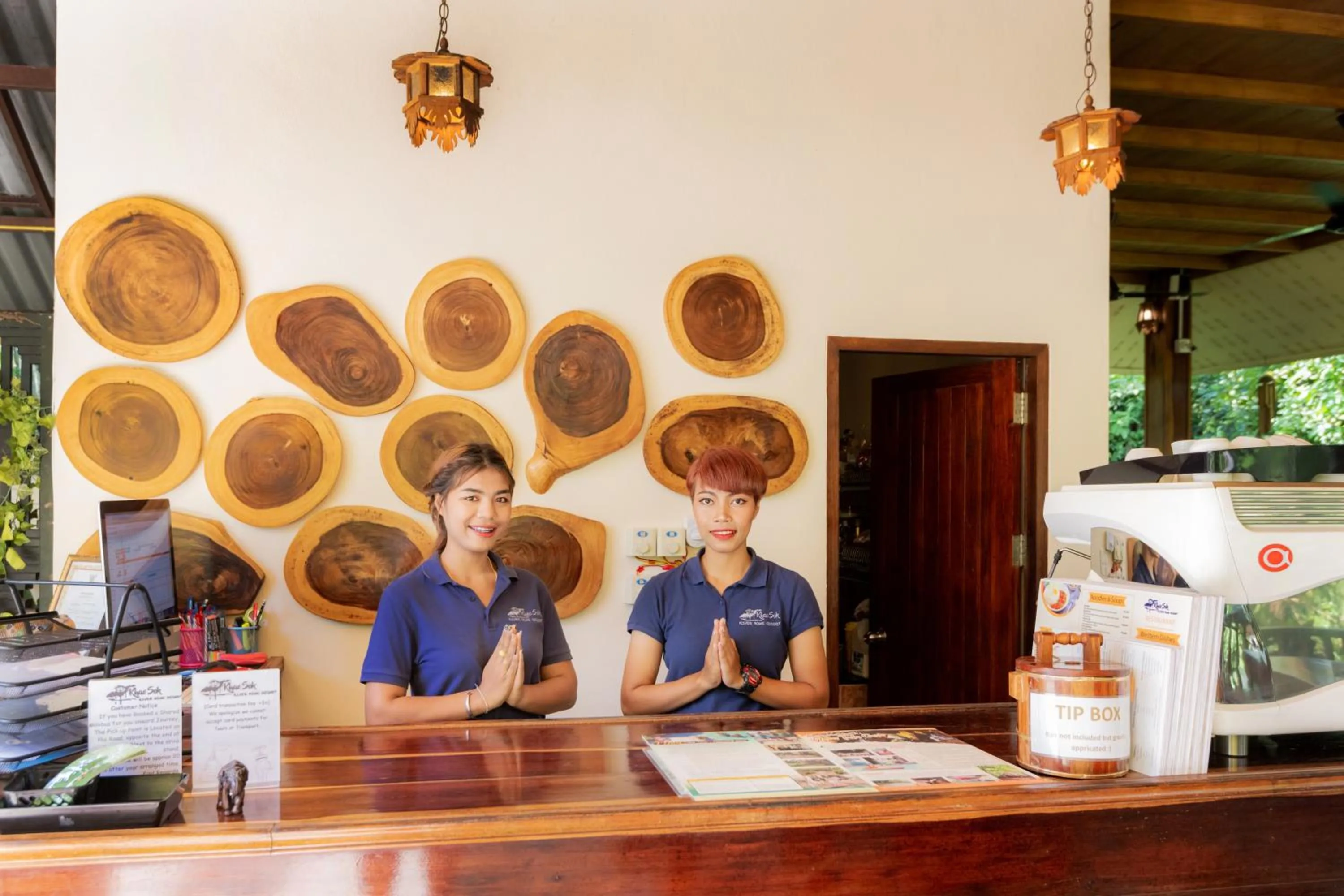 Lobby or reception in Khao Sok River Home Resort