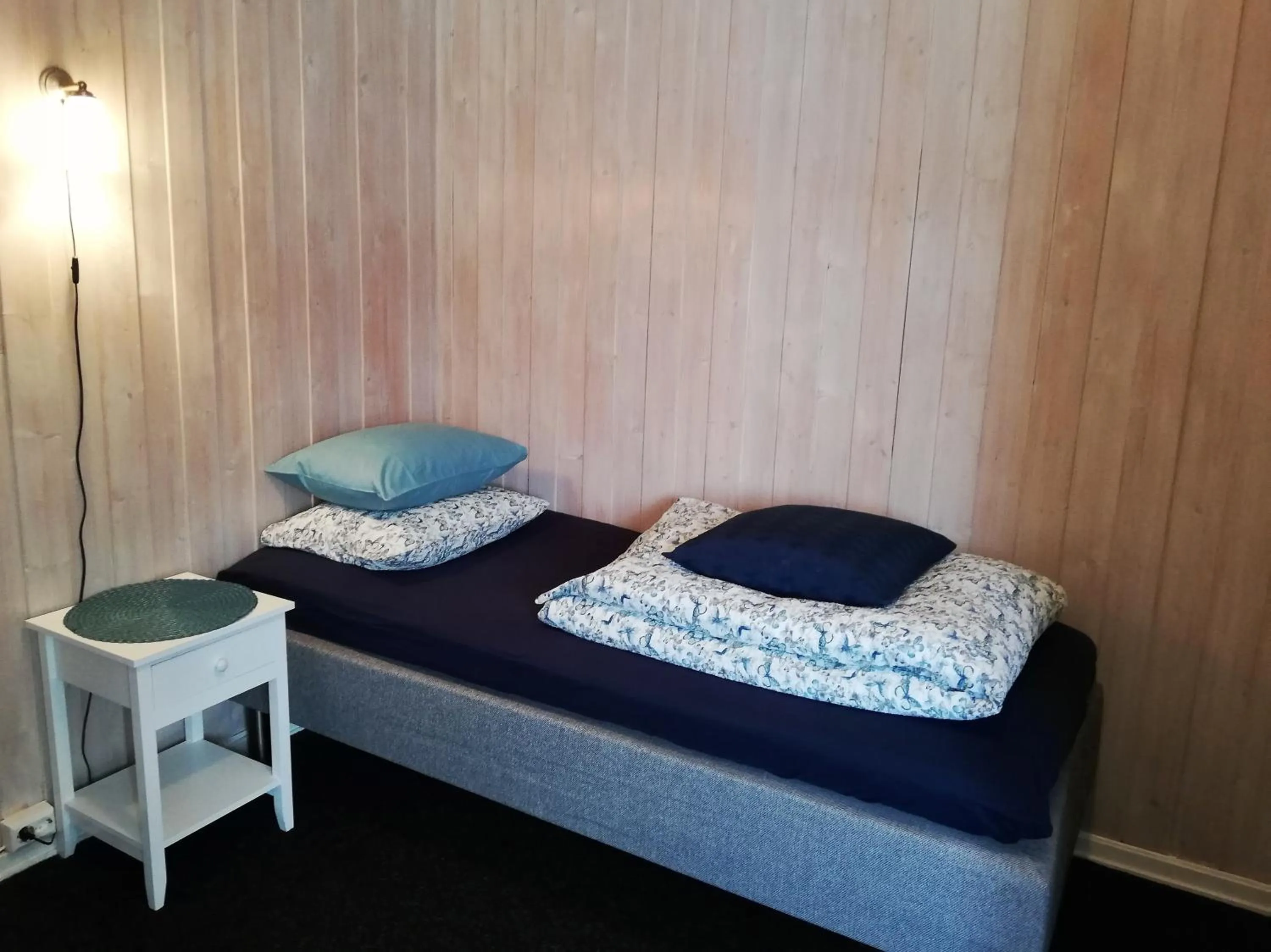 Bed in Løvheim Gjestehus - Anneks