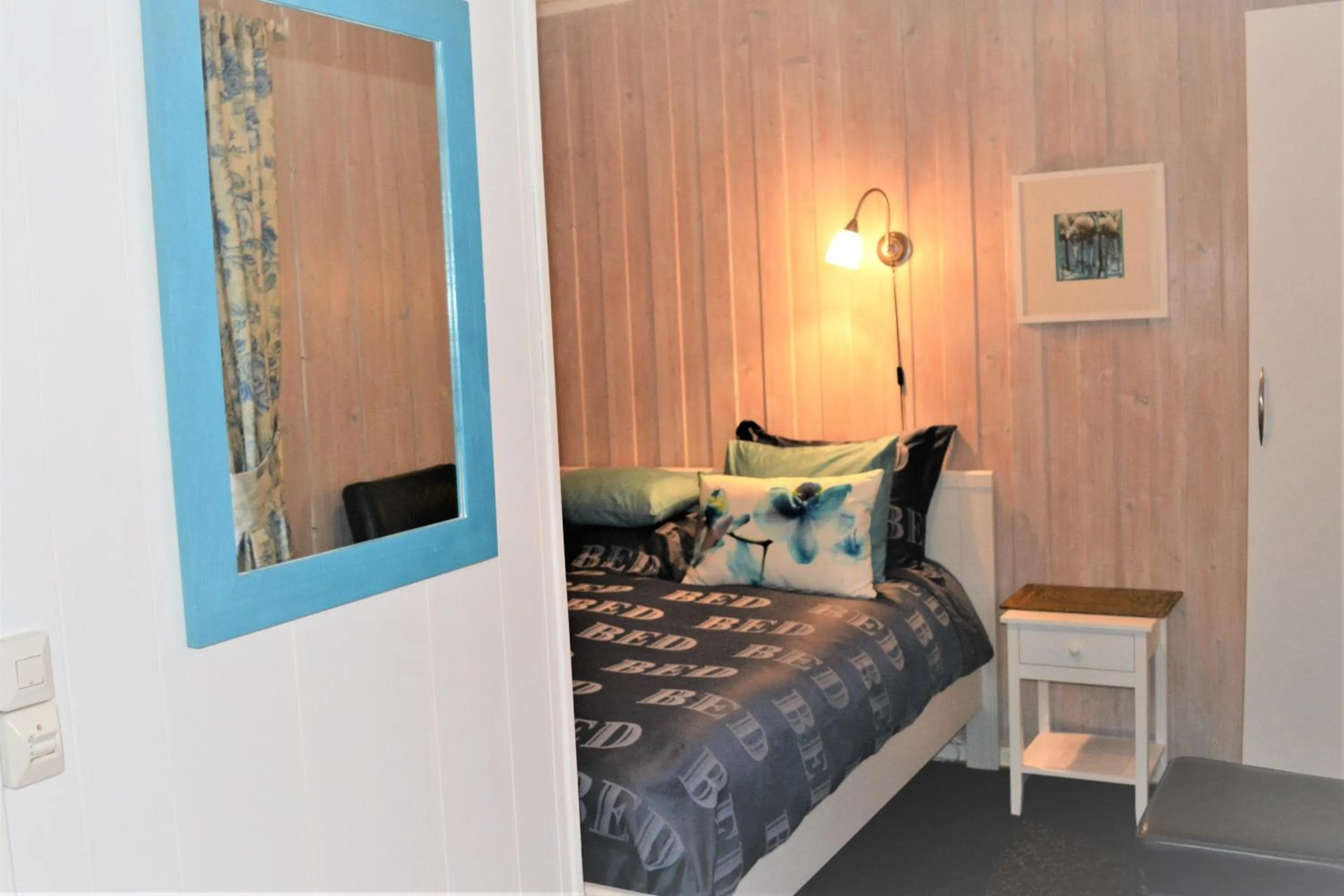 Bedroom, Bed in Løvheim Gjestehus - Anneks