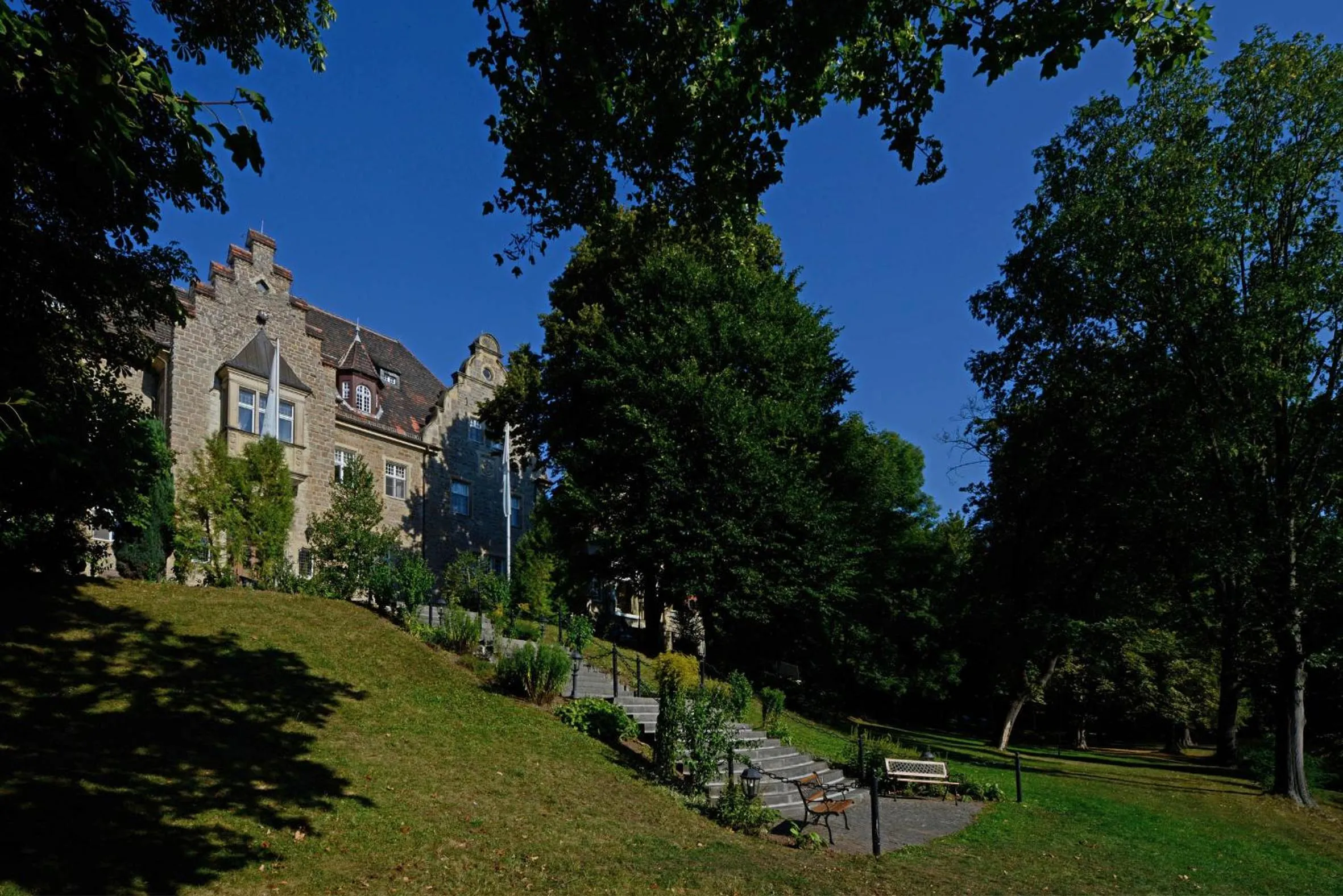 Property building in Schlosshotel Villa Westerberge