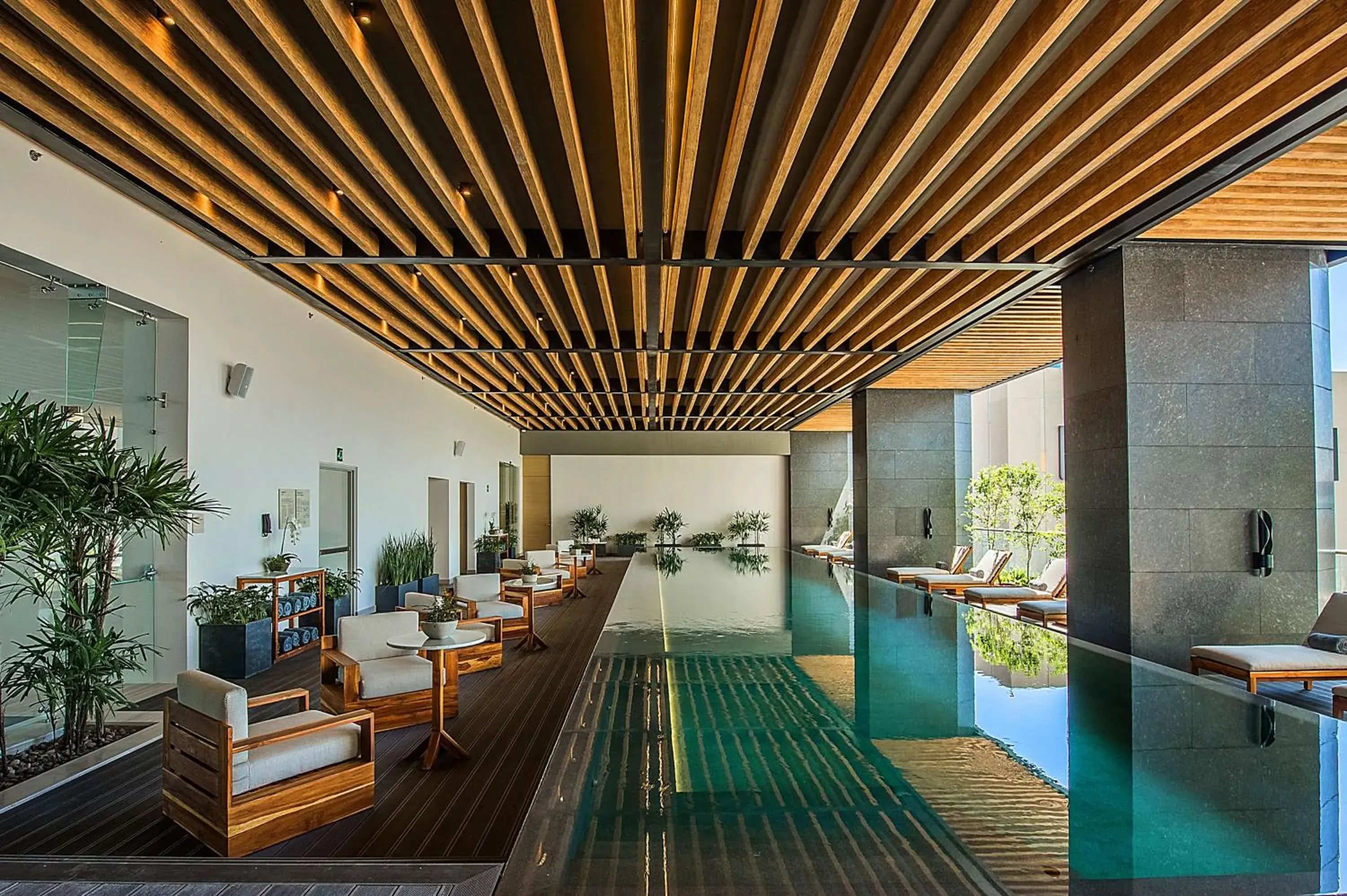 Swimming pool in Hyatt Regency Andares Guadalajara Swimming pool in Hyatt Regency Andares Guadalajara