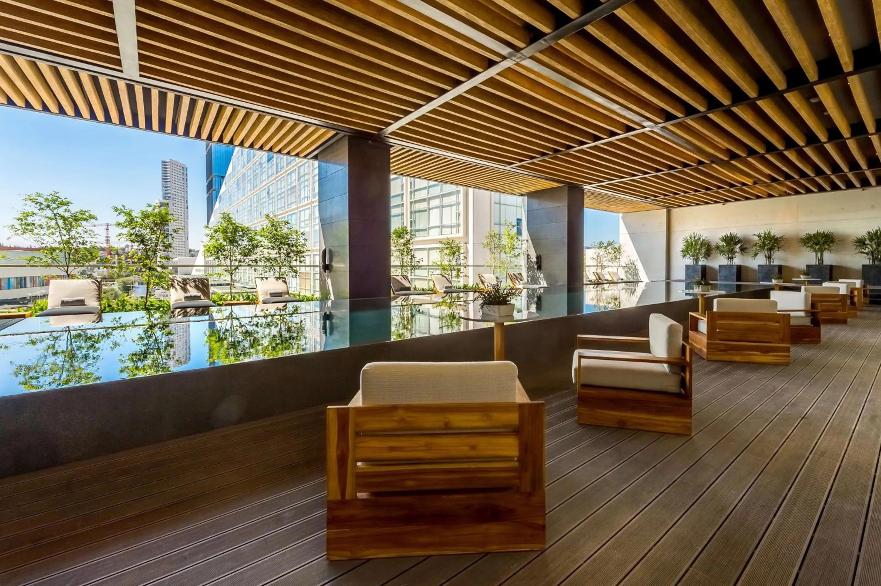 Swimming pool in Hyatt Regency Andares Guadalajara