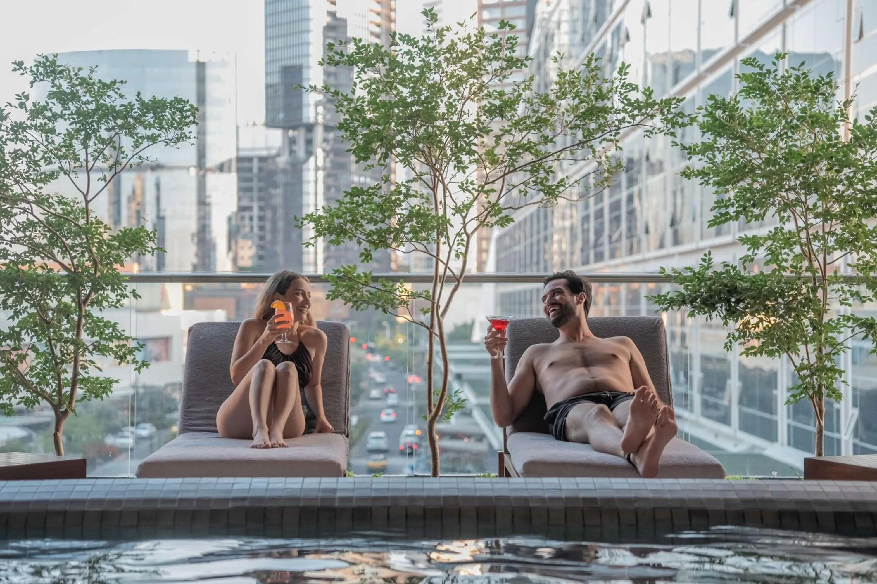Pool view in Hyatt Regency Andares Guadalajara