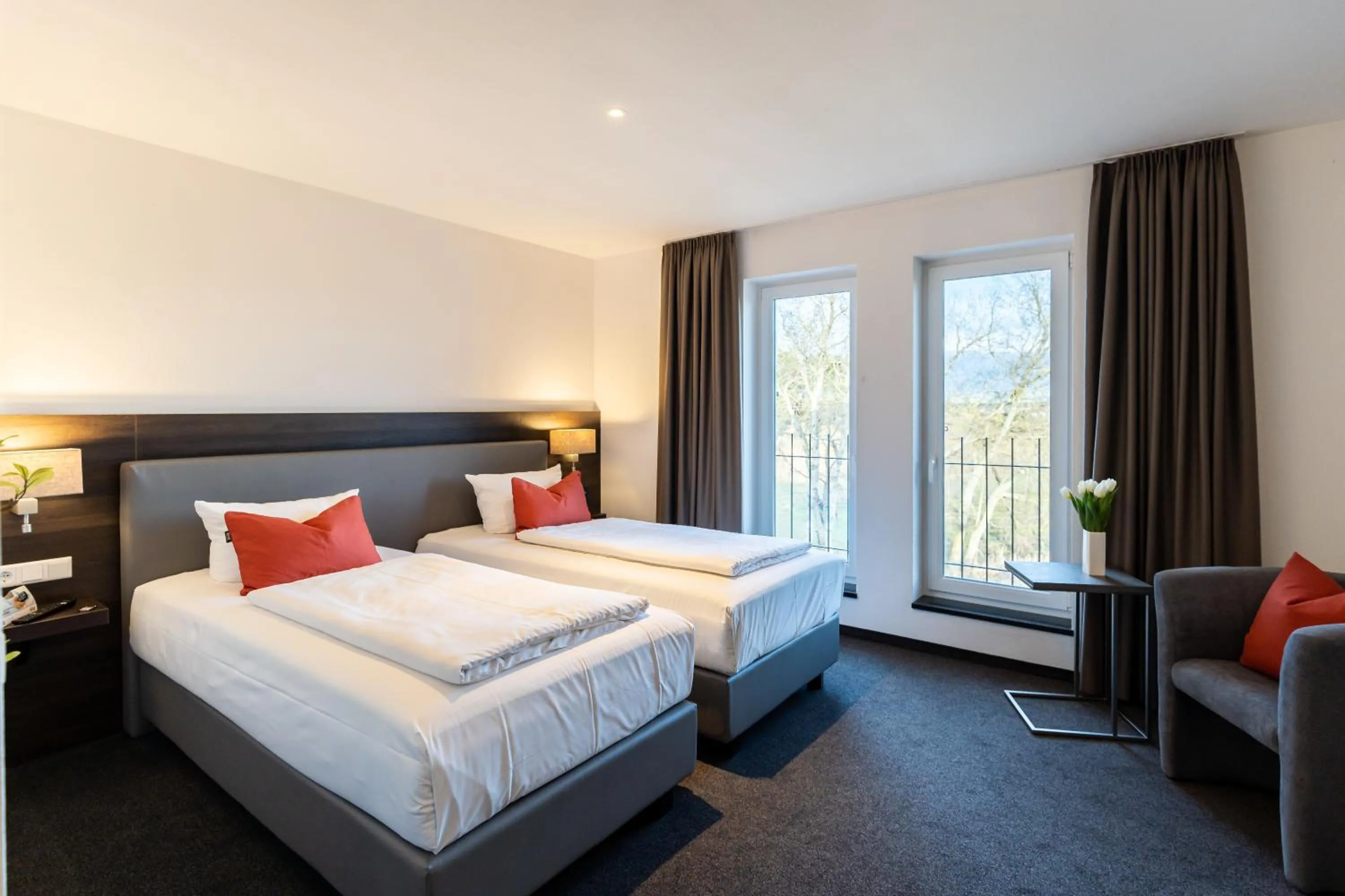 Photo of the whole room, Bed in Hotel Duda Langenbruck