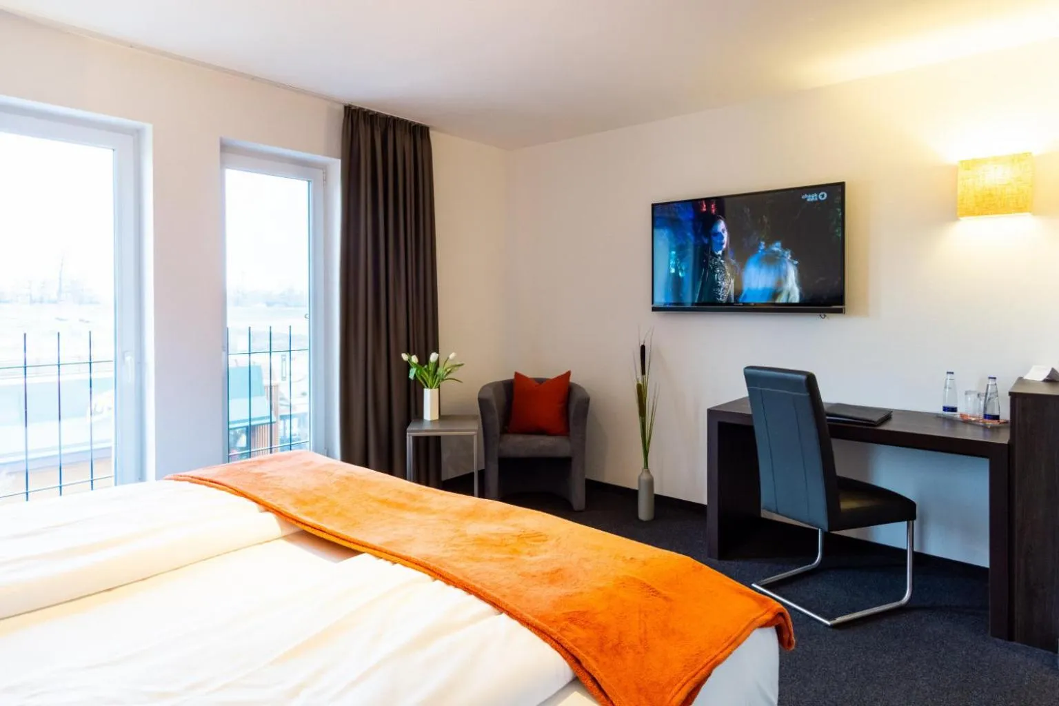 Photo of the whole room, Bed in Hotel Duda Langenbruck