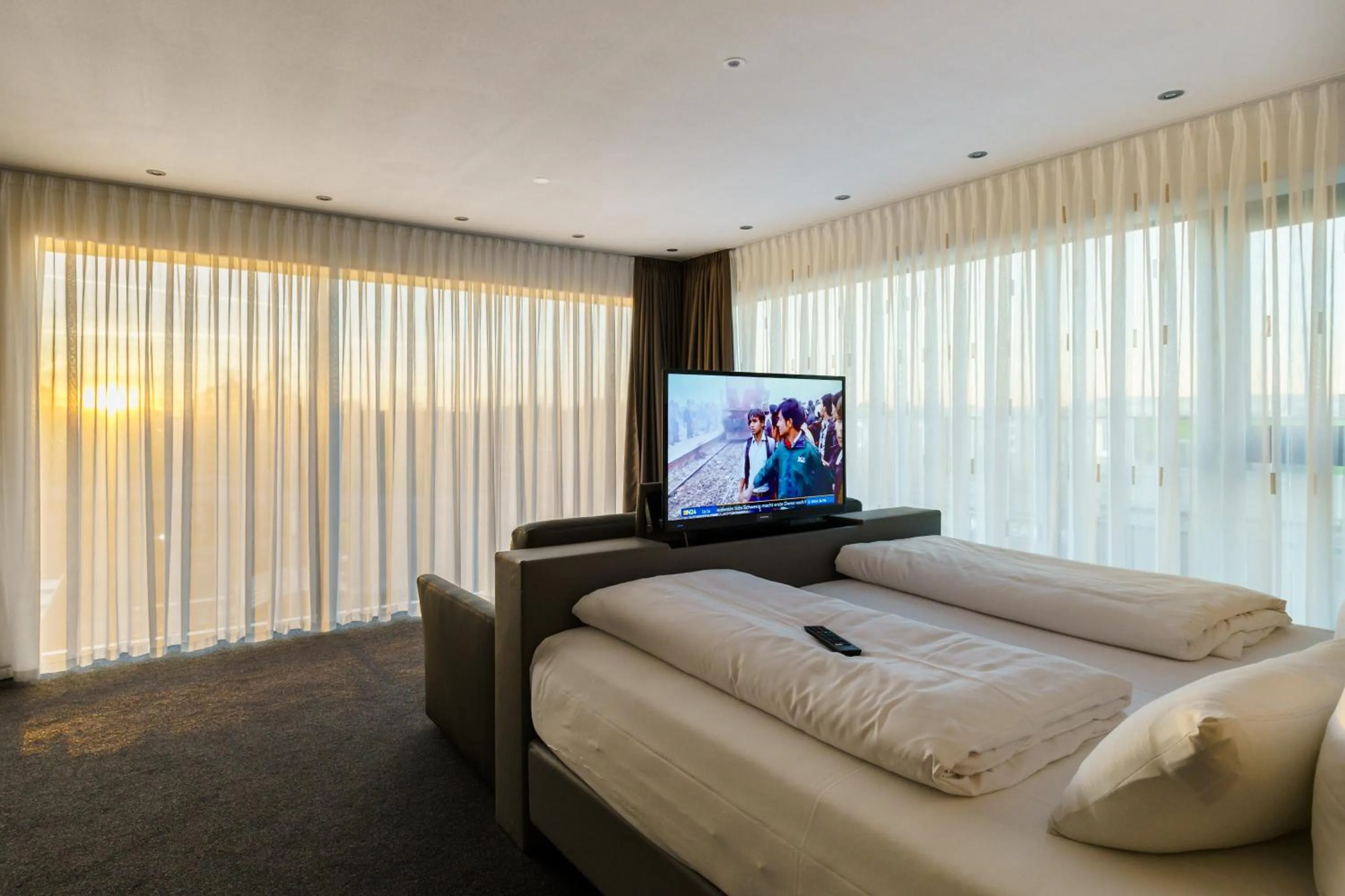 Photo of the whole room, Bed in Hotel Duda Langenbruck