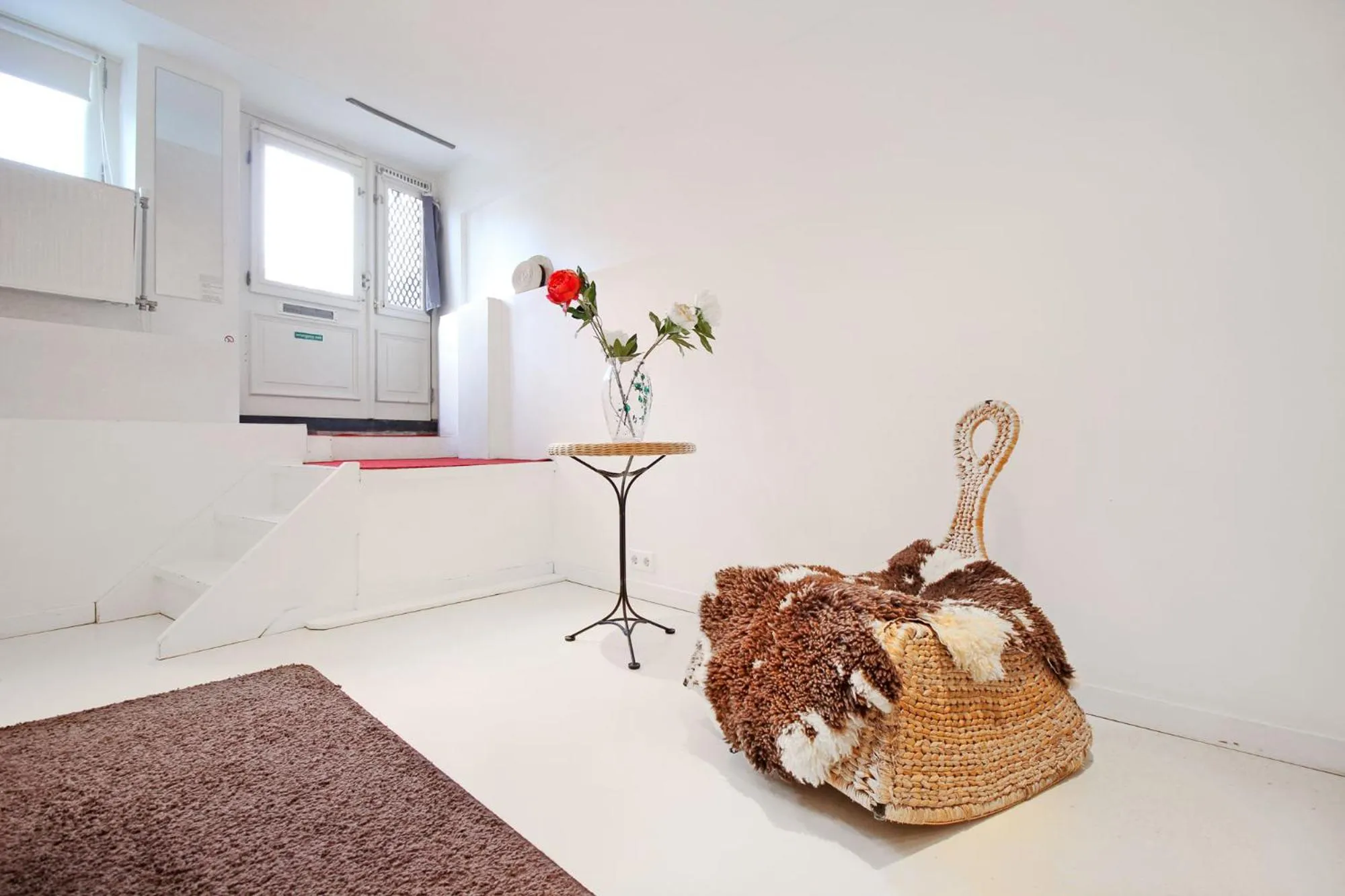 Living room in Romantic Jordaan Canalsuite near Anne Frank House