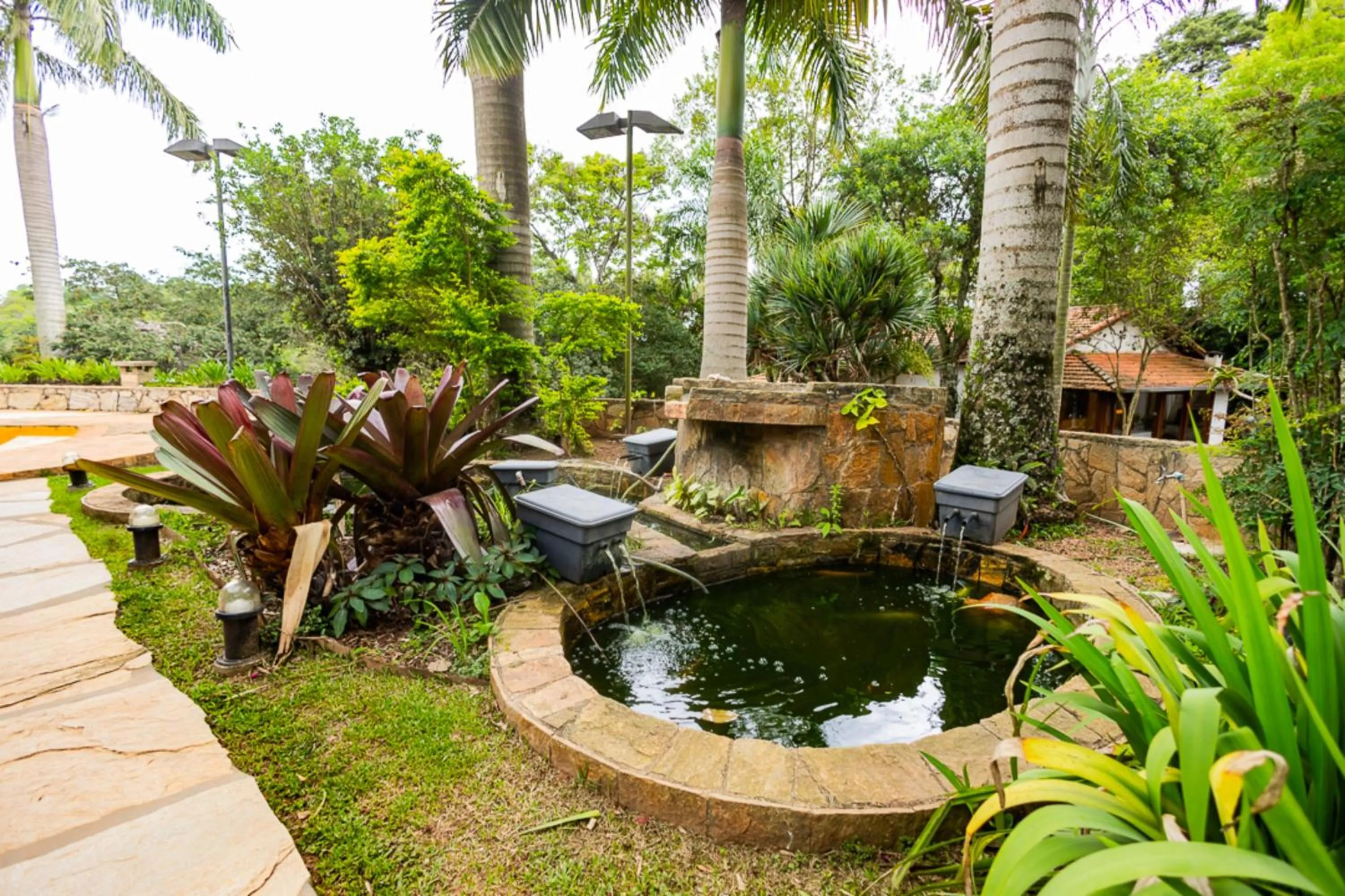 Garden in Putini Pousada e Hotel by OYO