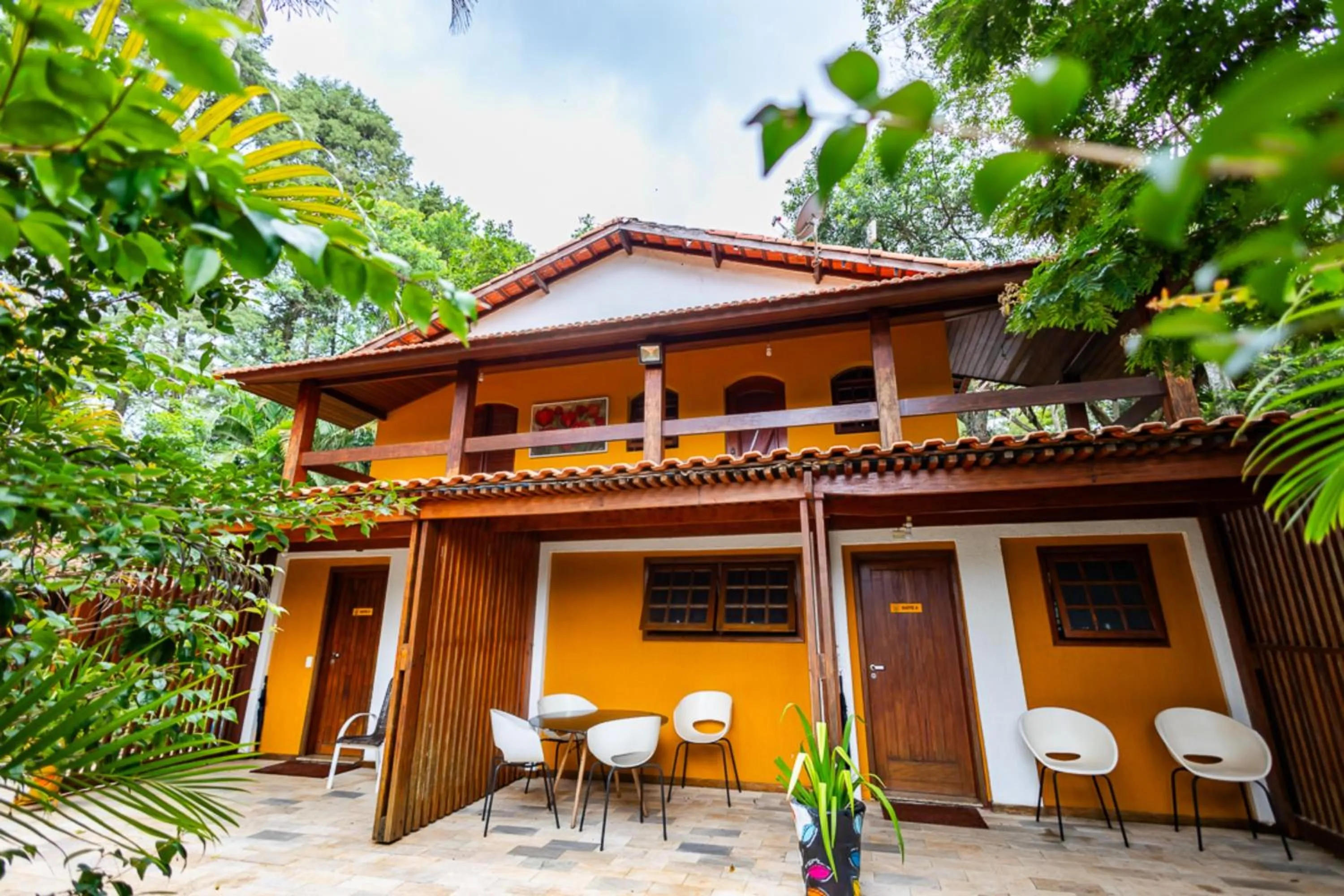 Patio in Putini Pousada e Hotel by OYO
