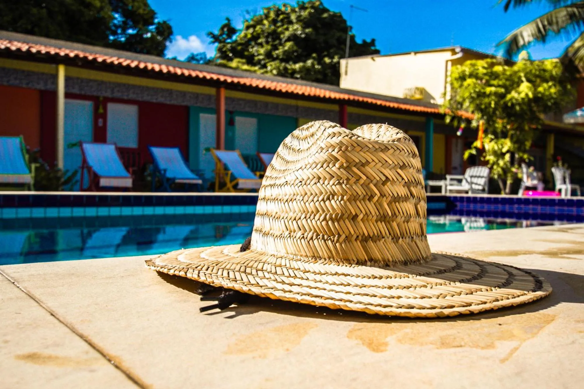 Swimming pool in Pousada Vila Nalu