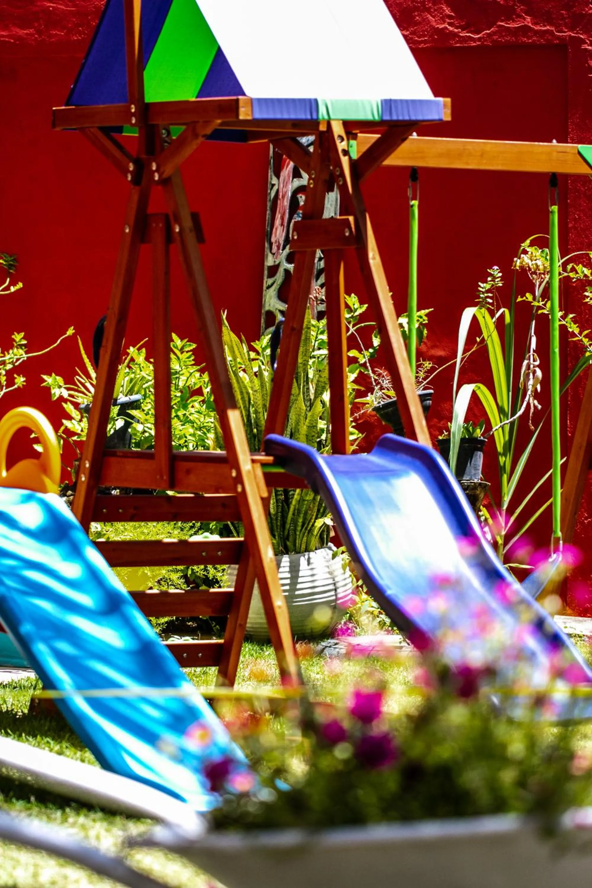 Children play ground in Pousada Vila Nalu