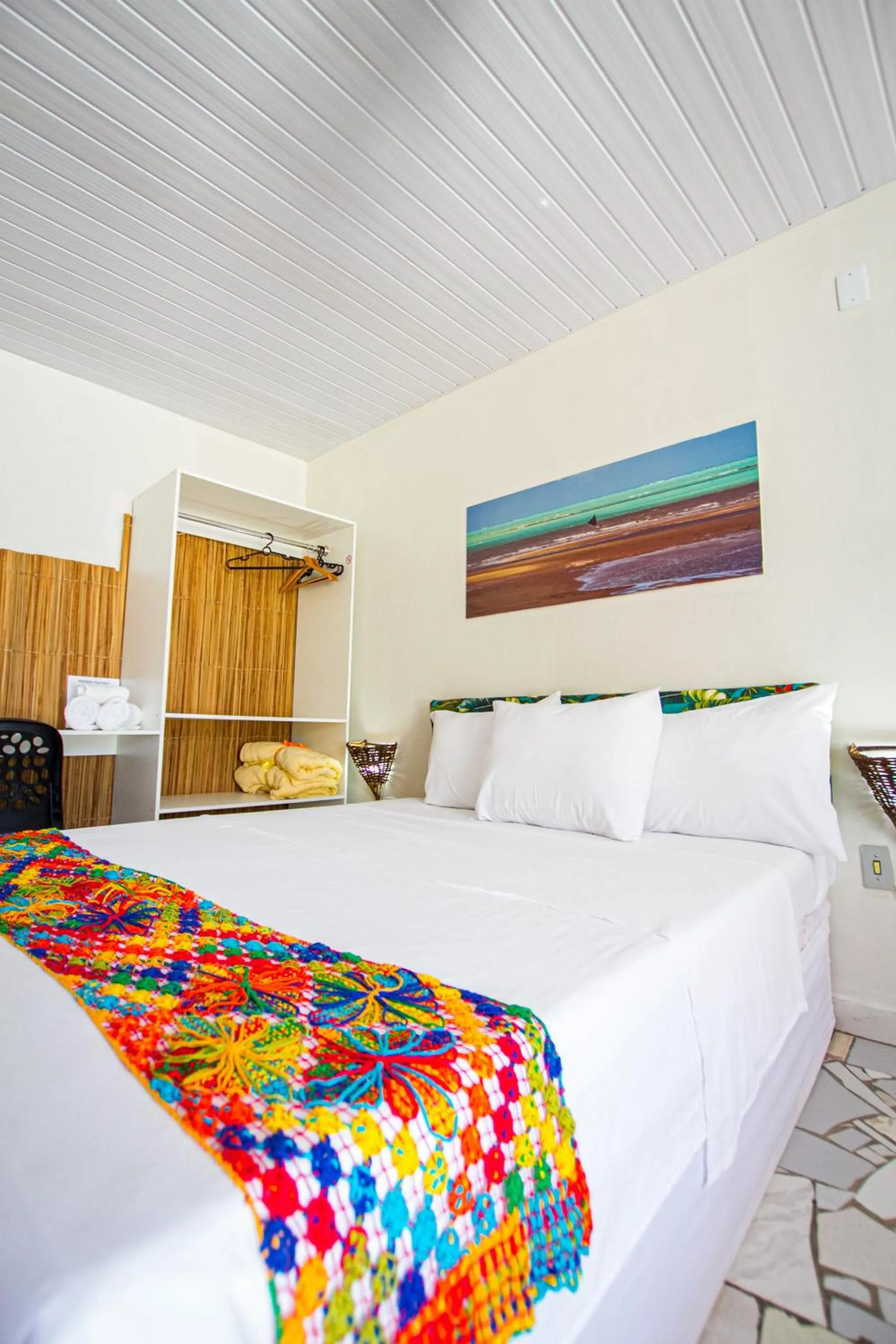 Bedroom, Bed in Pousada Vila Nalu