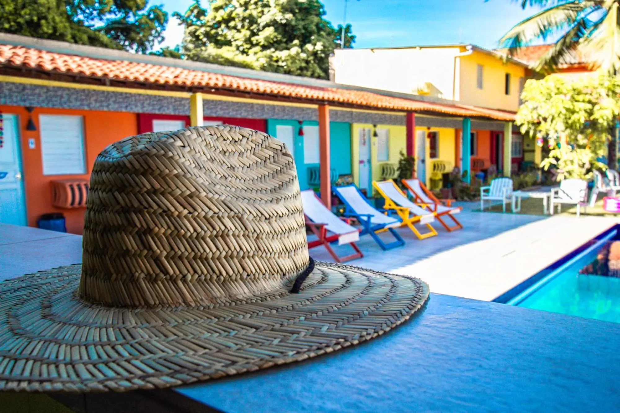 Swimming pool in Pousada Vila Nalu