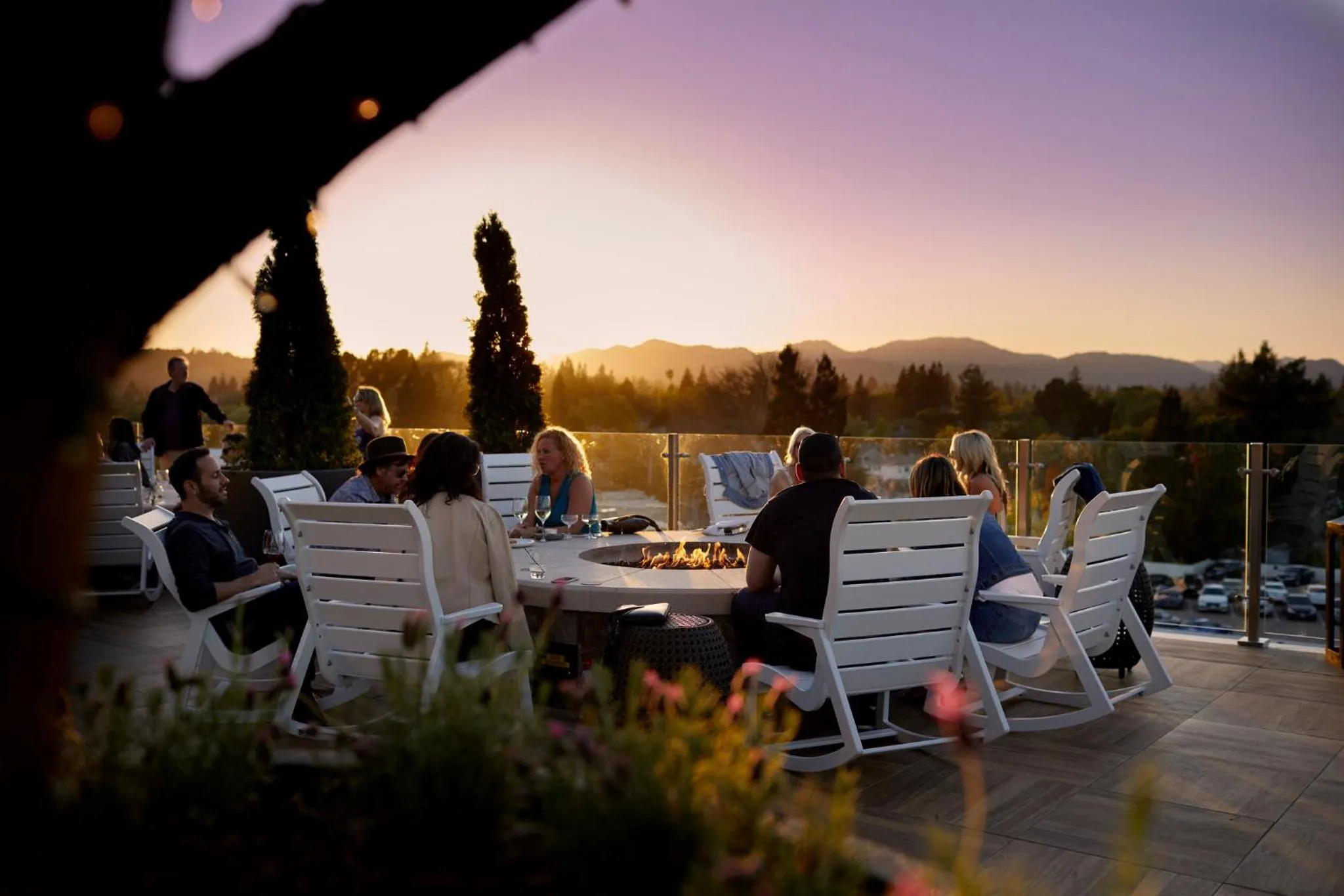 Property building in Archer Hotel Napa