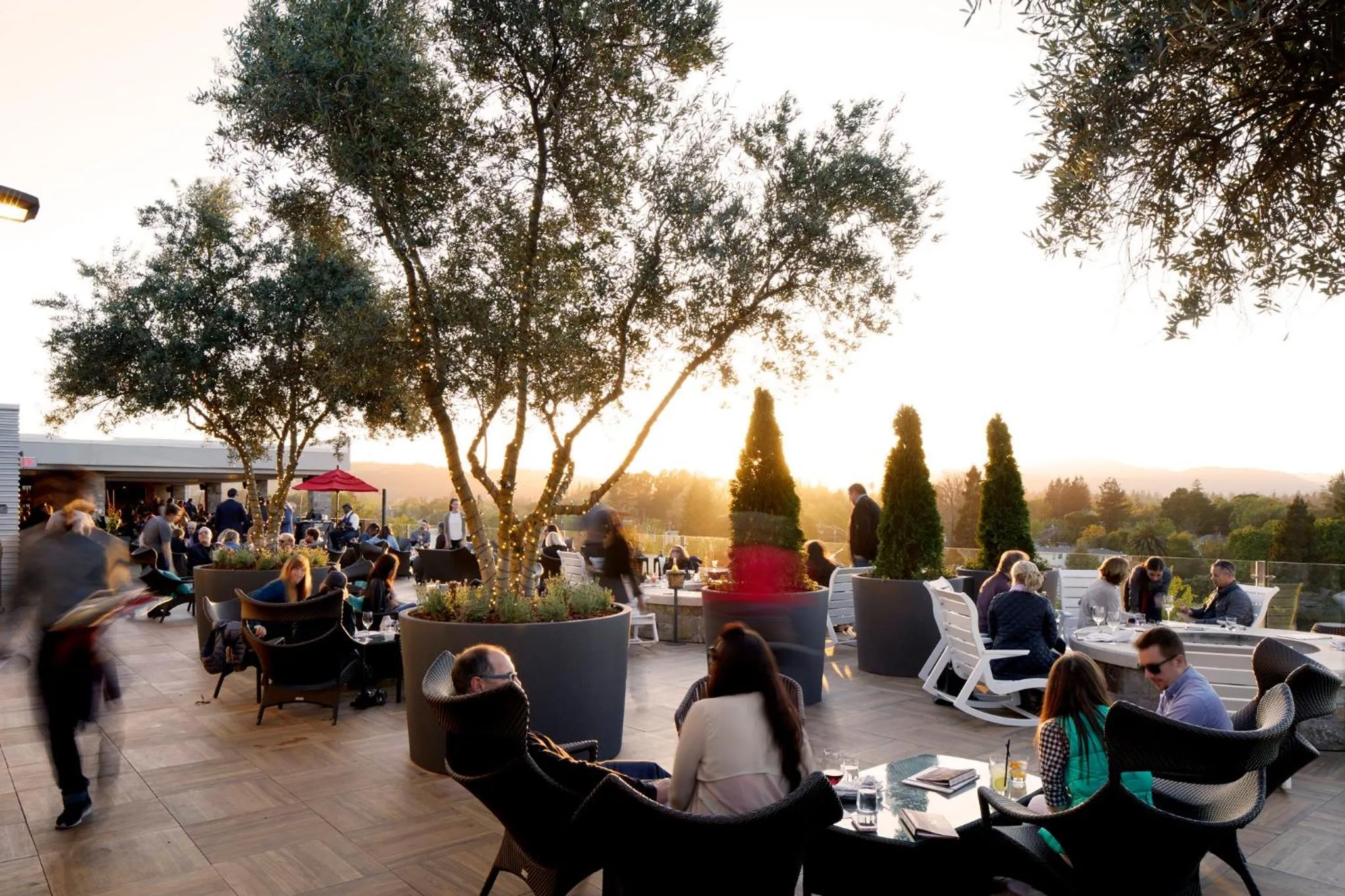 Property building in Archer Hotel Napa