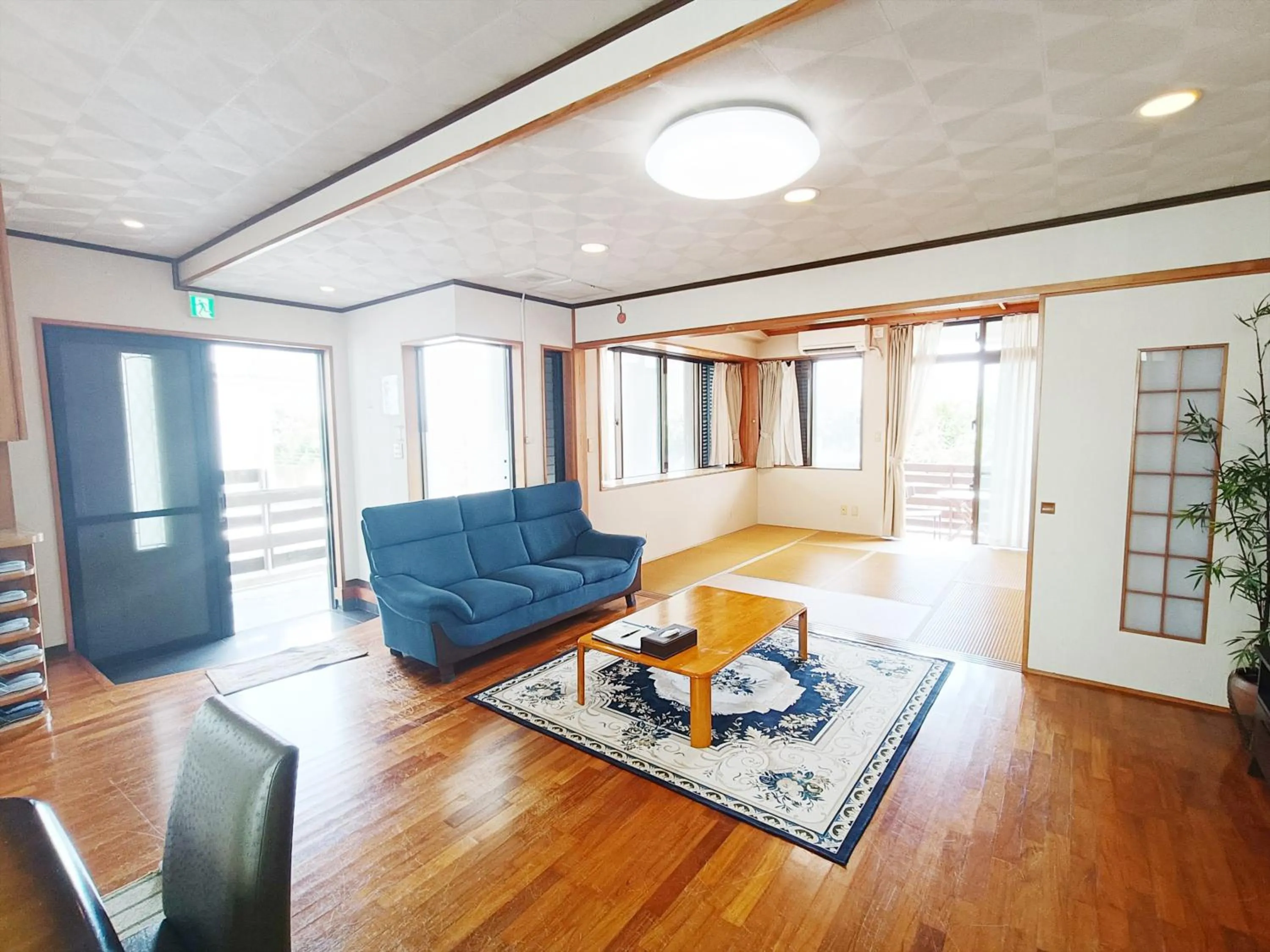 Living room in Kariyushi Condominium Resort Sea Side House