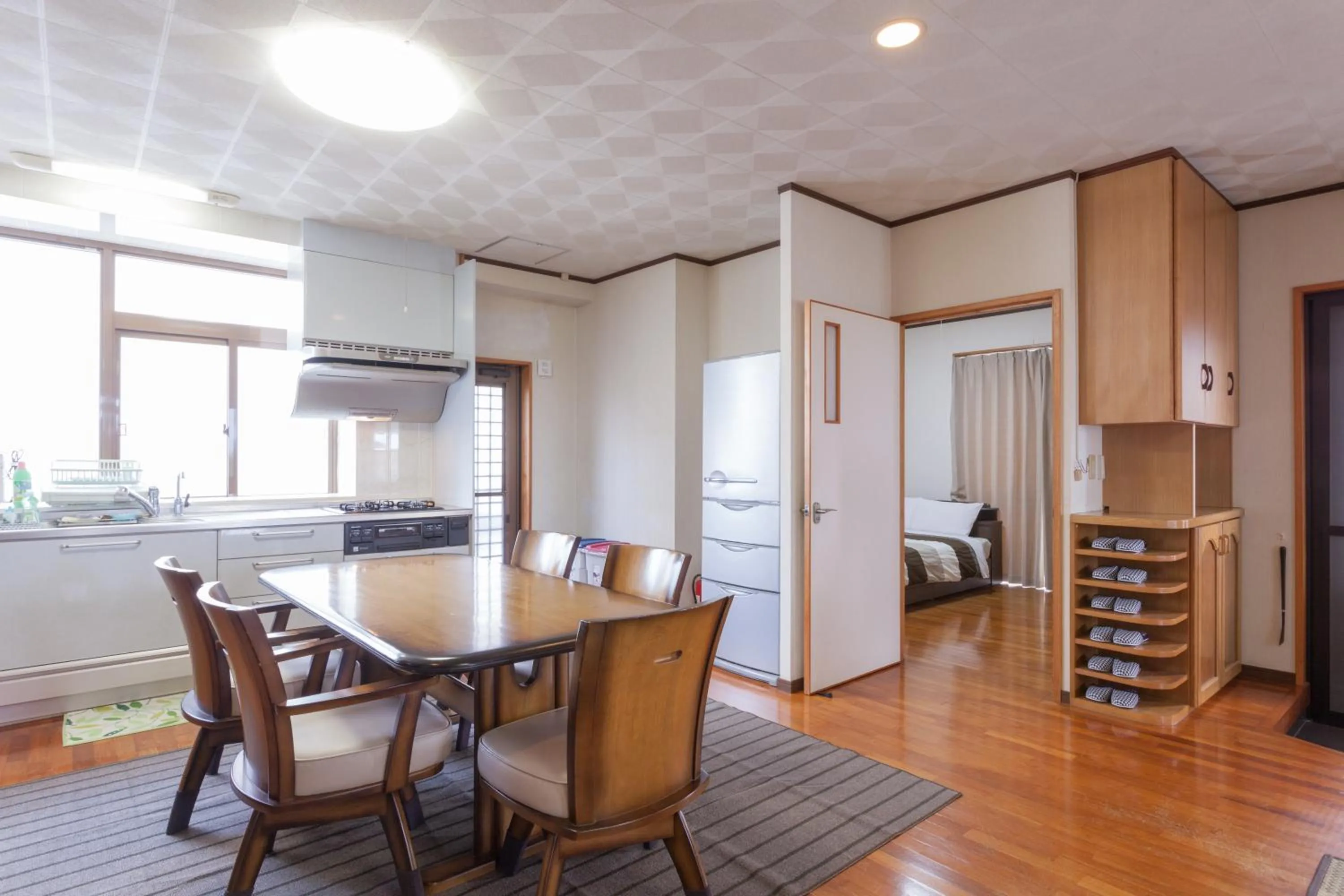 Kitchen or kitchenette in Kariyushi Condominium Resort Sea Side House