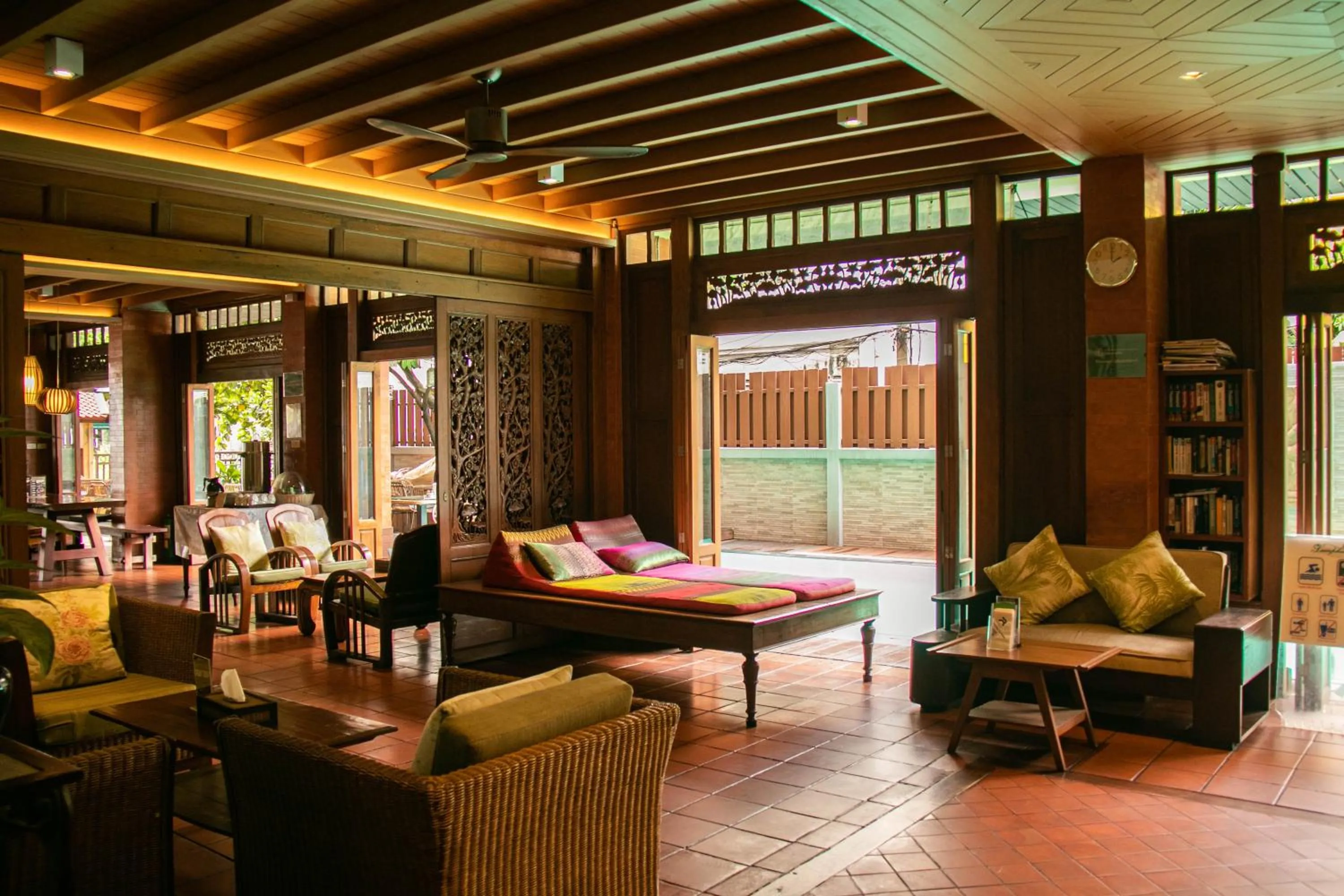Lobby or reception in Lamphu Tree House Boutique Hotel
