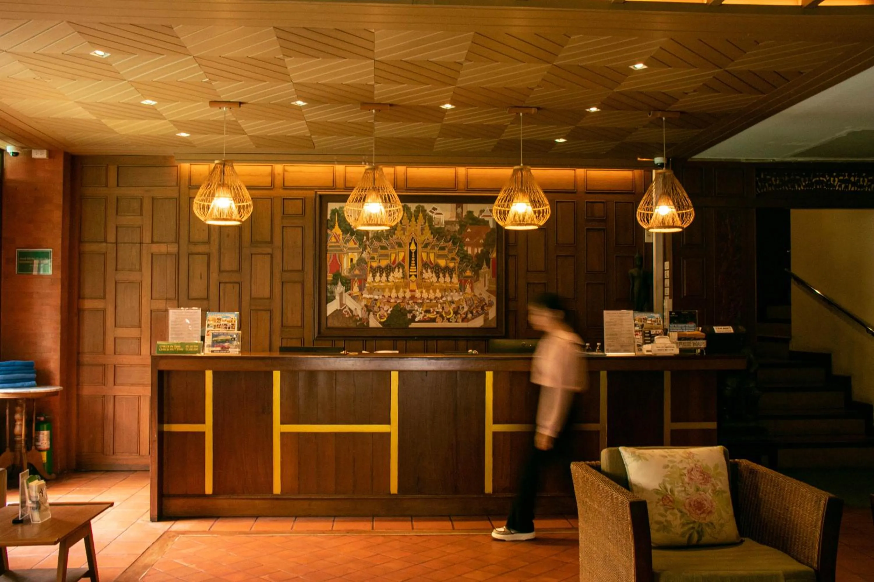 Lobby or reception in Lamphu Tree House Boutique Hotel