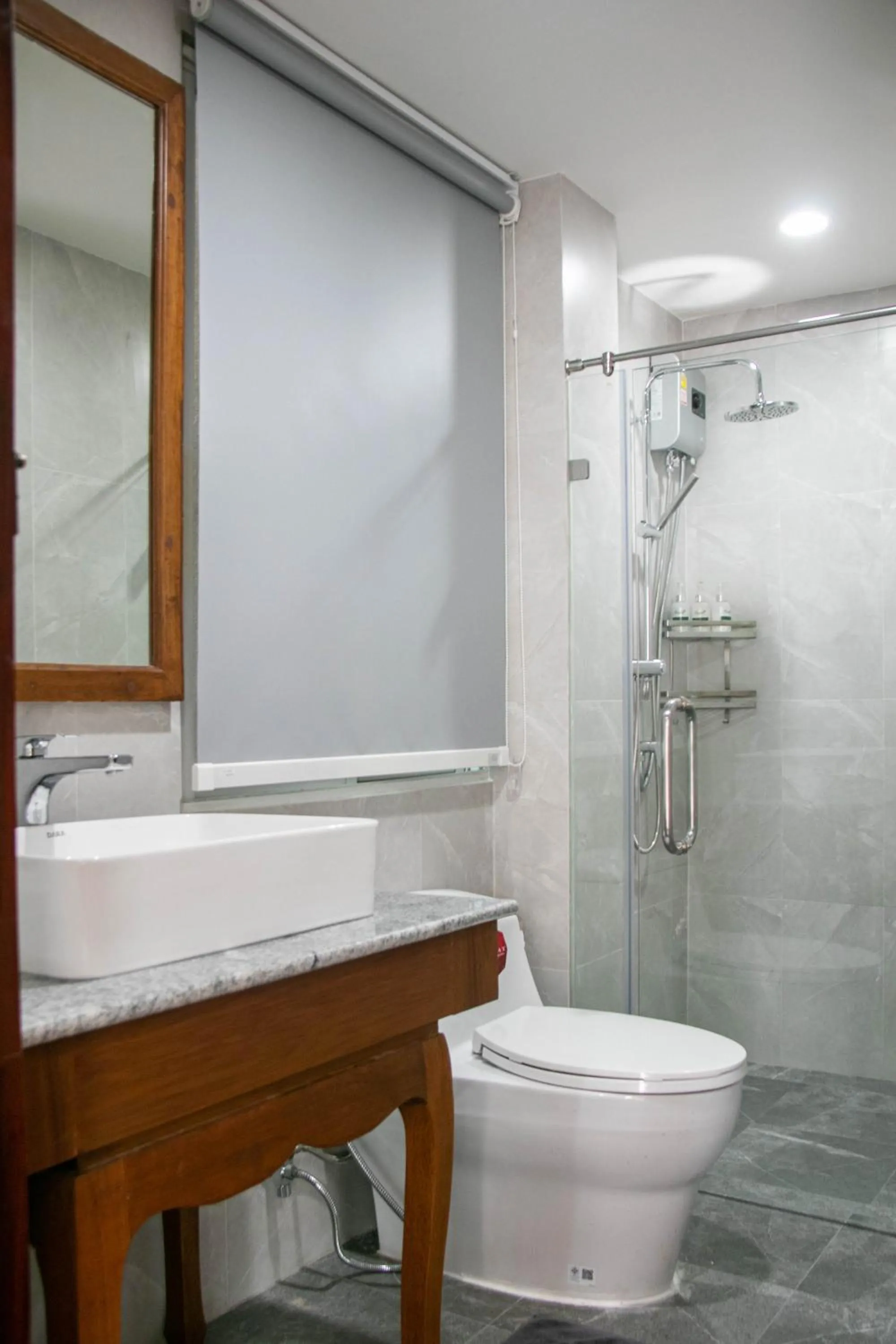 Shower in Lamphu Tree House Boutique Hotel