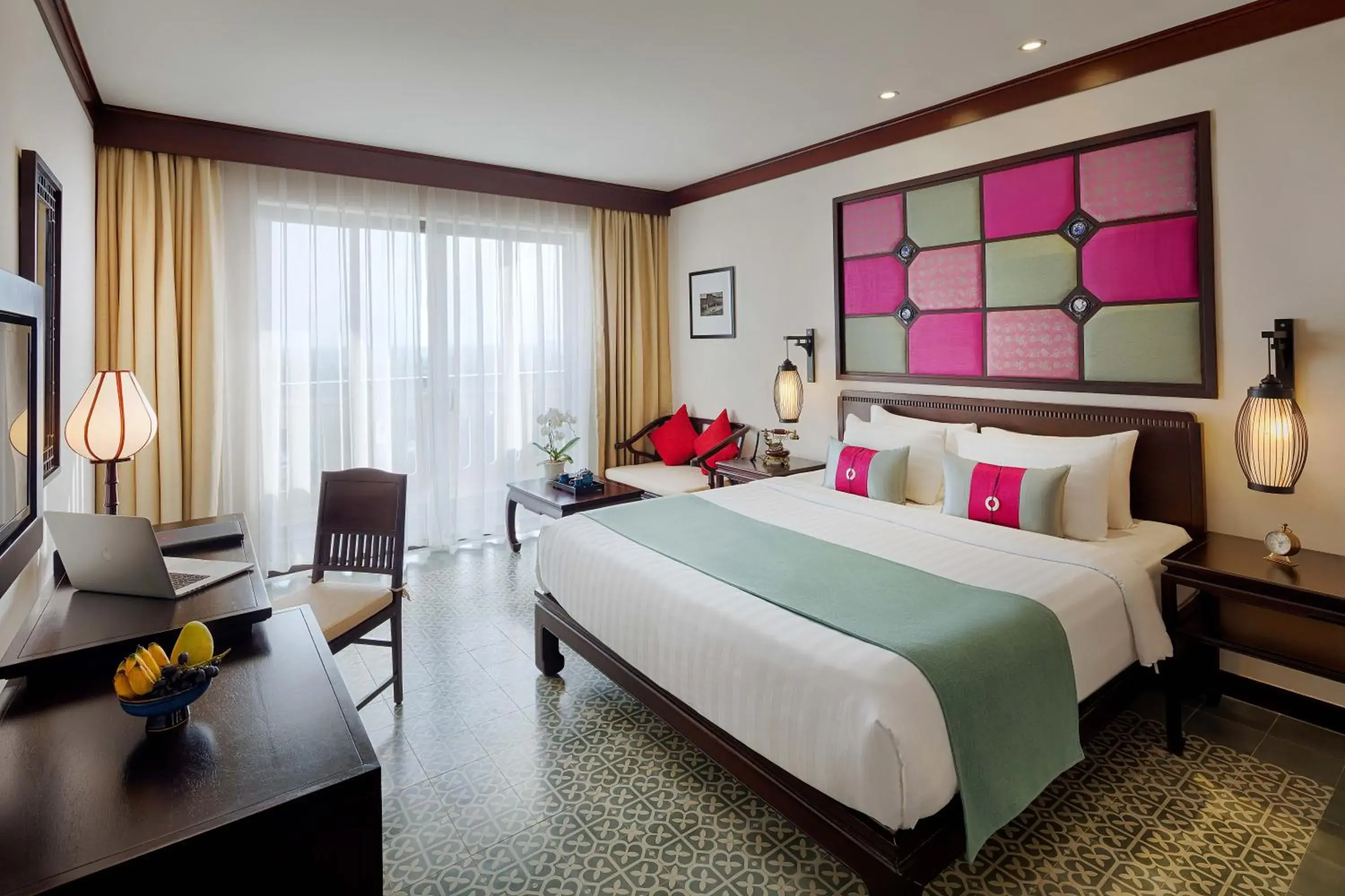 Bed in Wyndham Garden Hoi An Cua Dai Beach Bed in Wyndham Garden Hoi An Cua Dai Beach