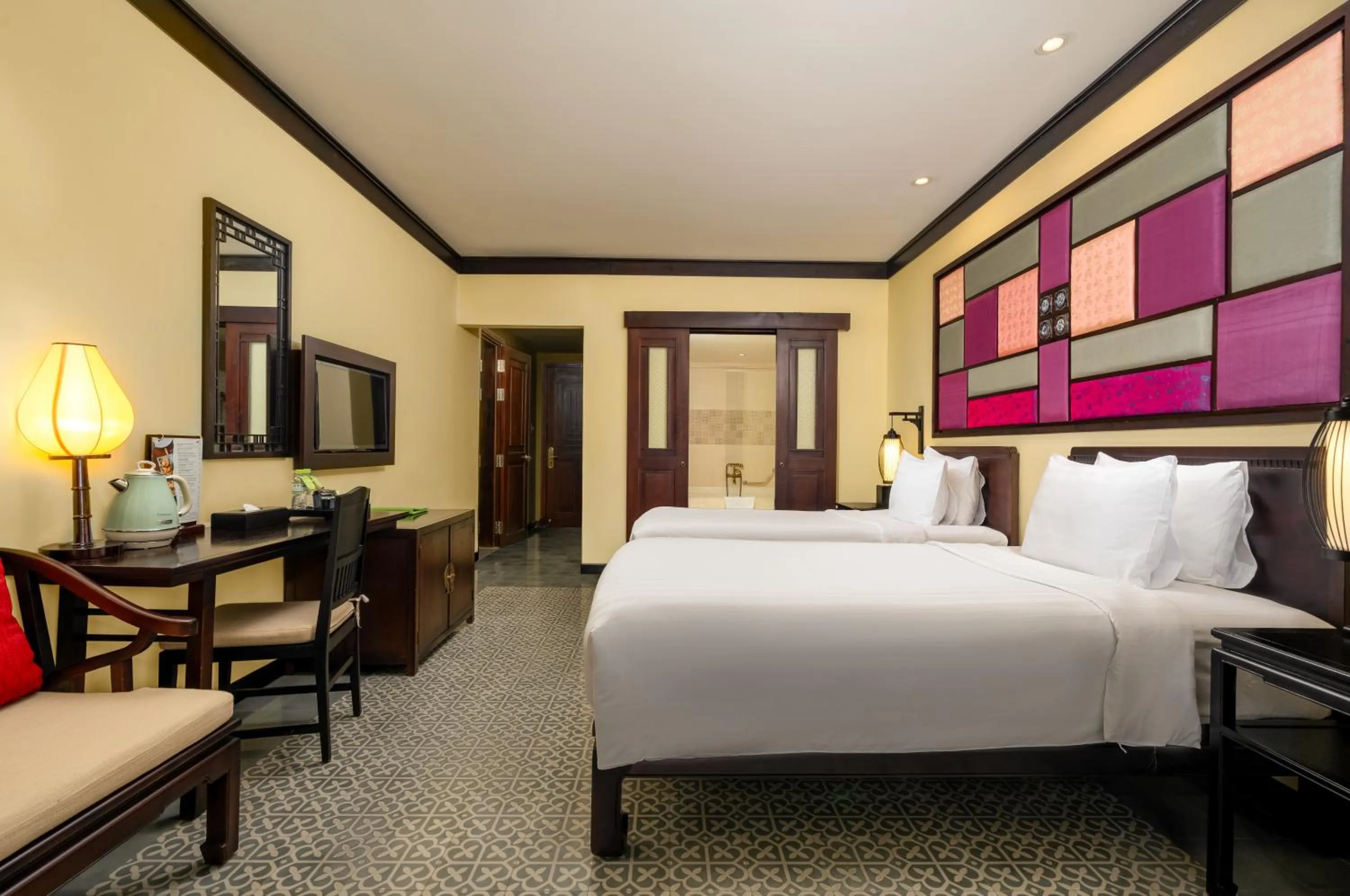 Bed in Wyndham Garden Hoi An Cua Dai Beach