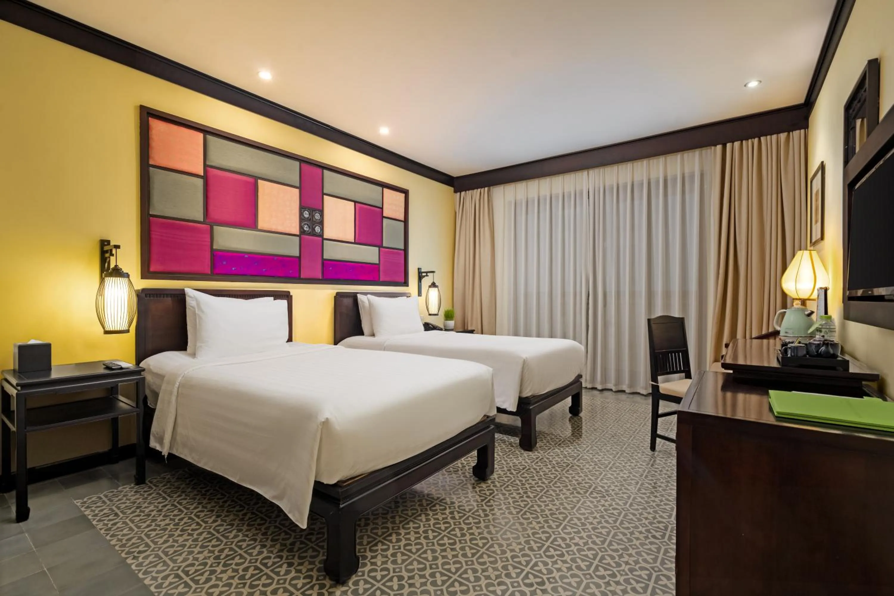 Bed in Wyndham Garden Hoi An Cua Dai Beach