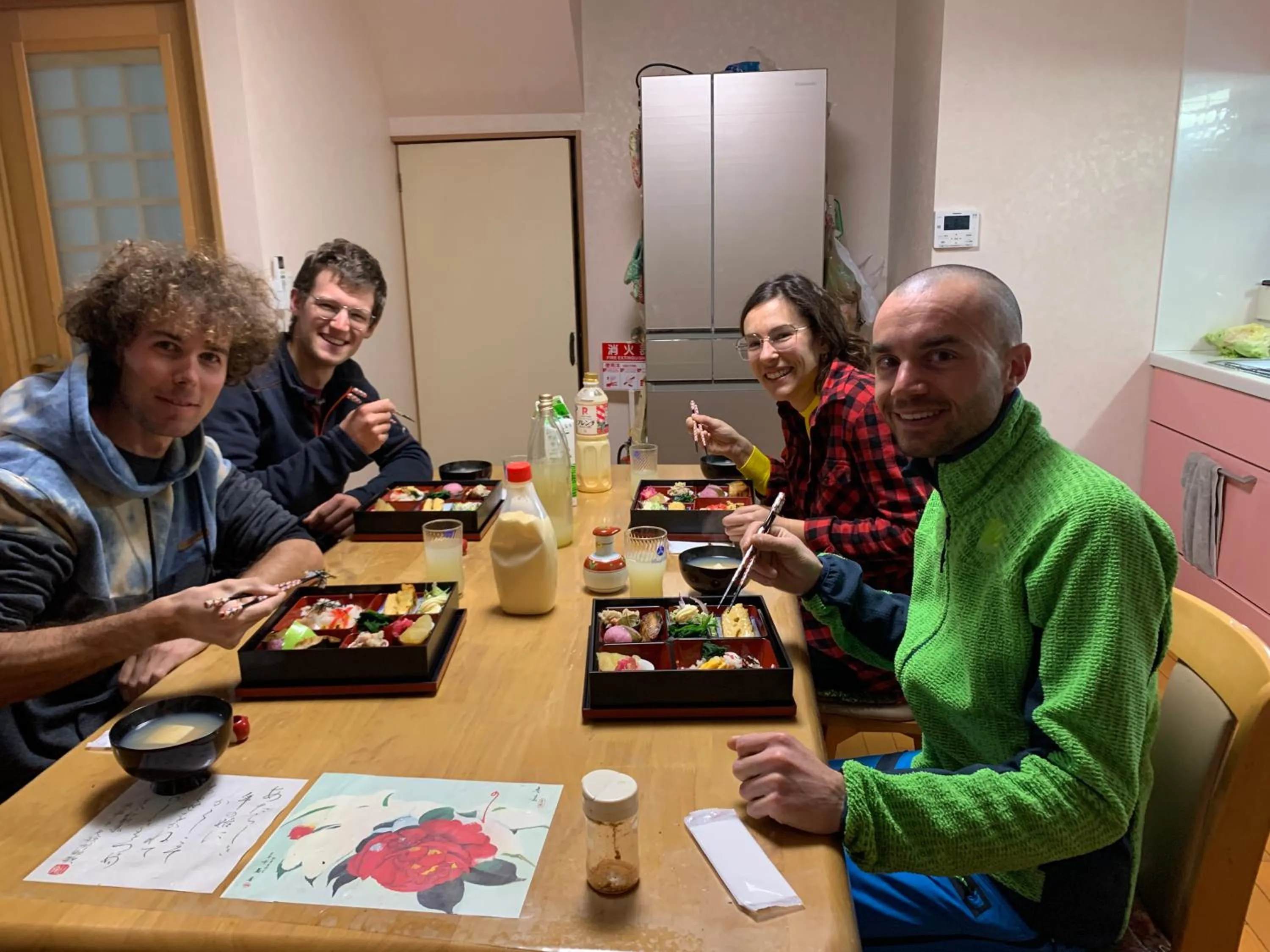 Breakfast in Daichan Farm Guest House