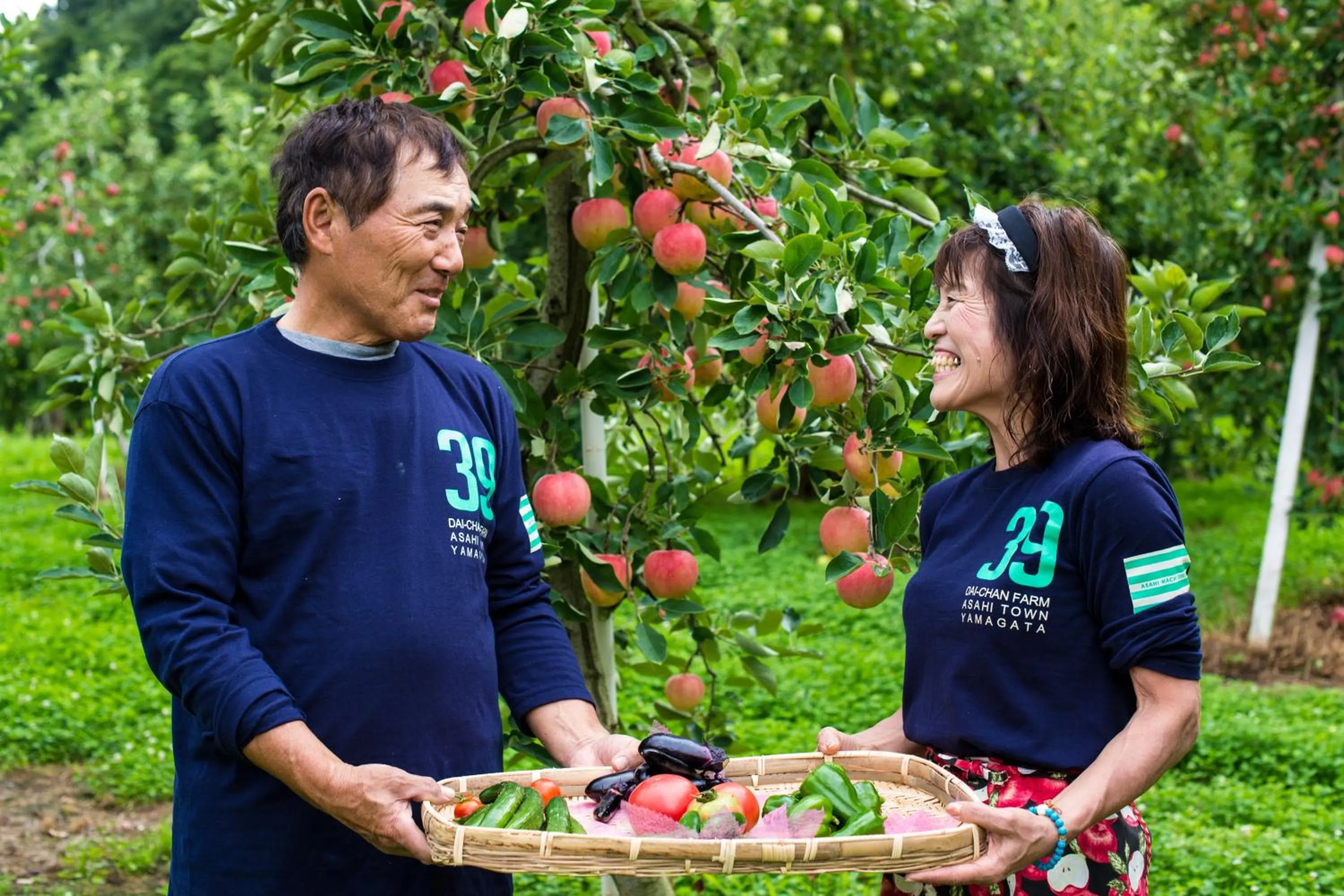 Family in Daichan Farm Guest House