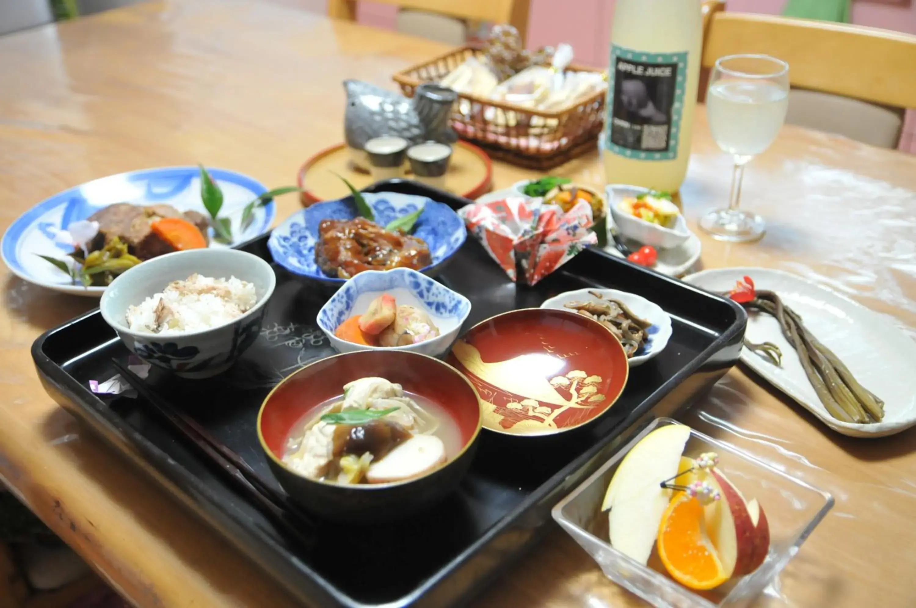 Food close-up in Daichan Farm Guest House Food close-up in Daichan Farm Guest House