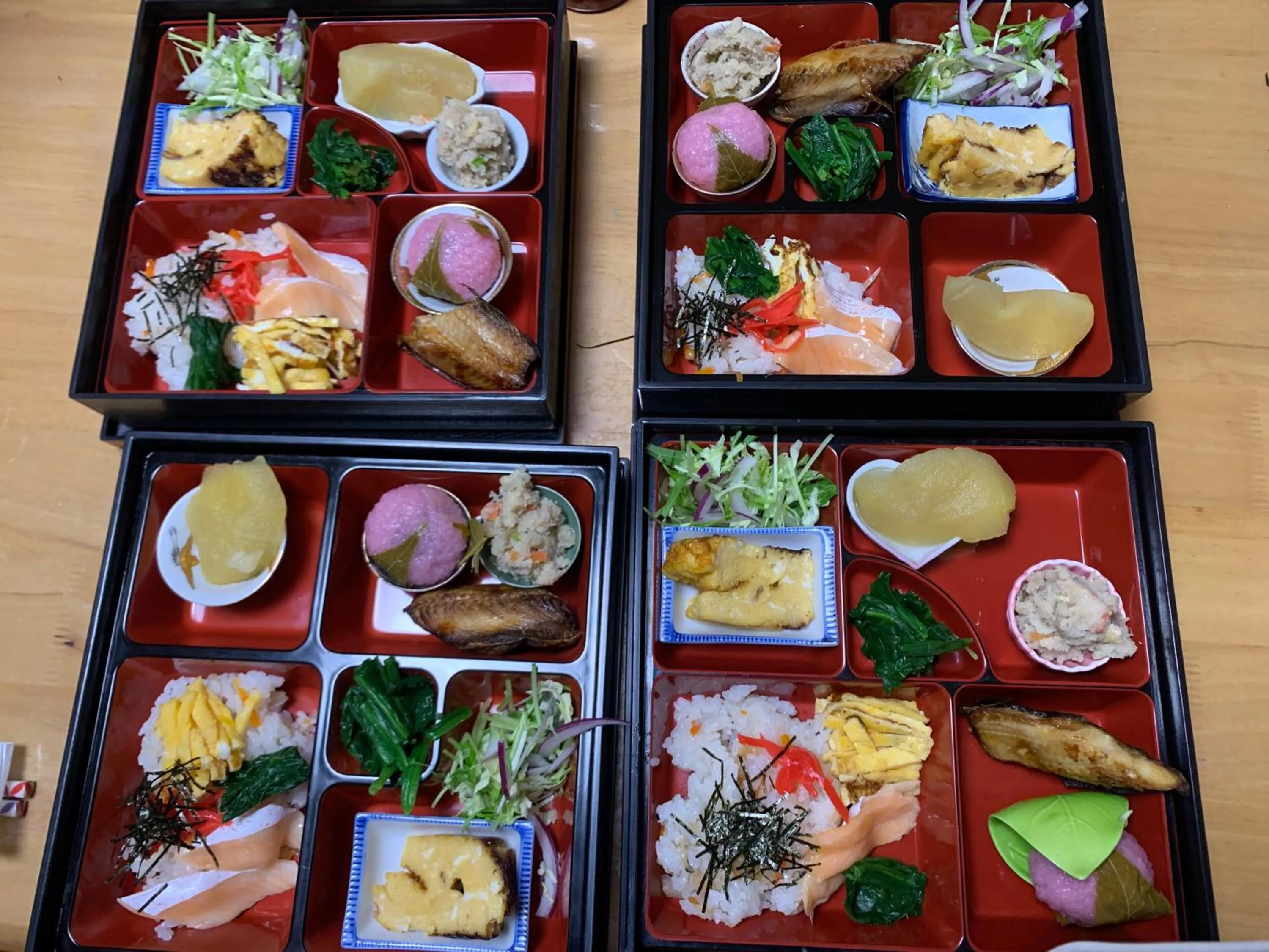 Breakfast in Daichan Farm Guest House