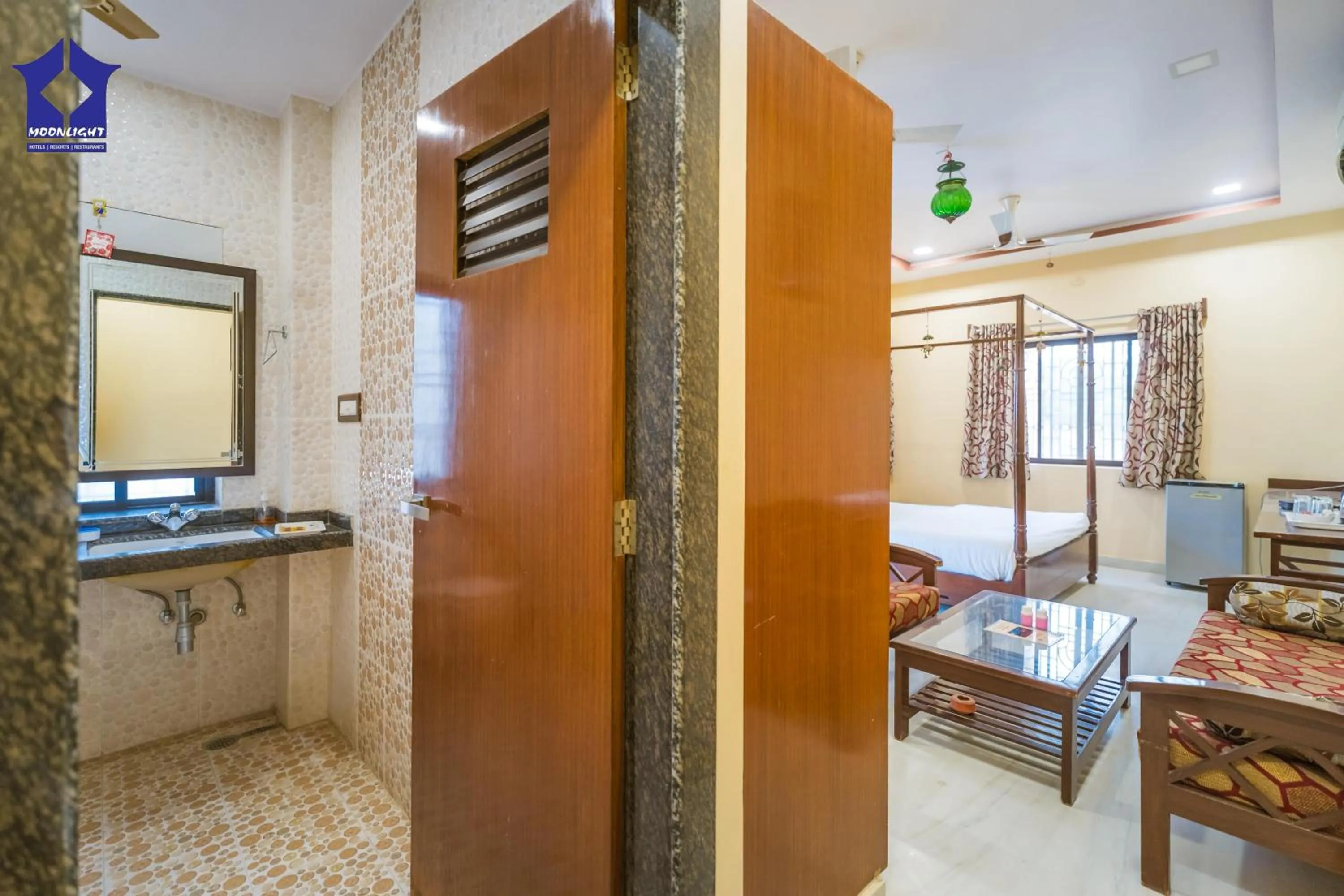 Bedroom in Moonlight Nature Resort & Swimming Pool