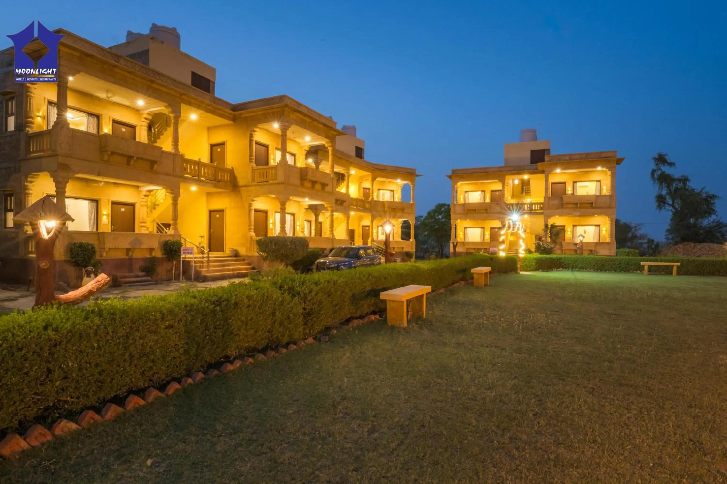 Property building in Moonlight Nature Resort & Swimming Pool