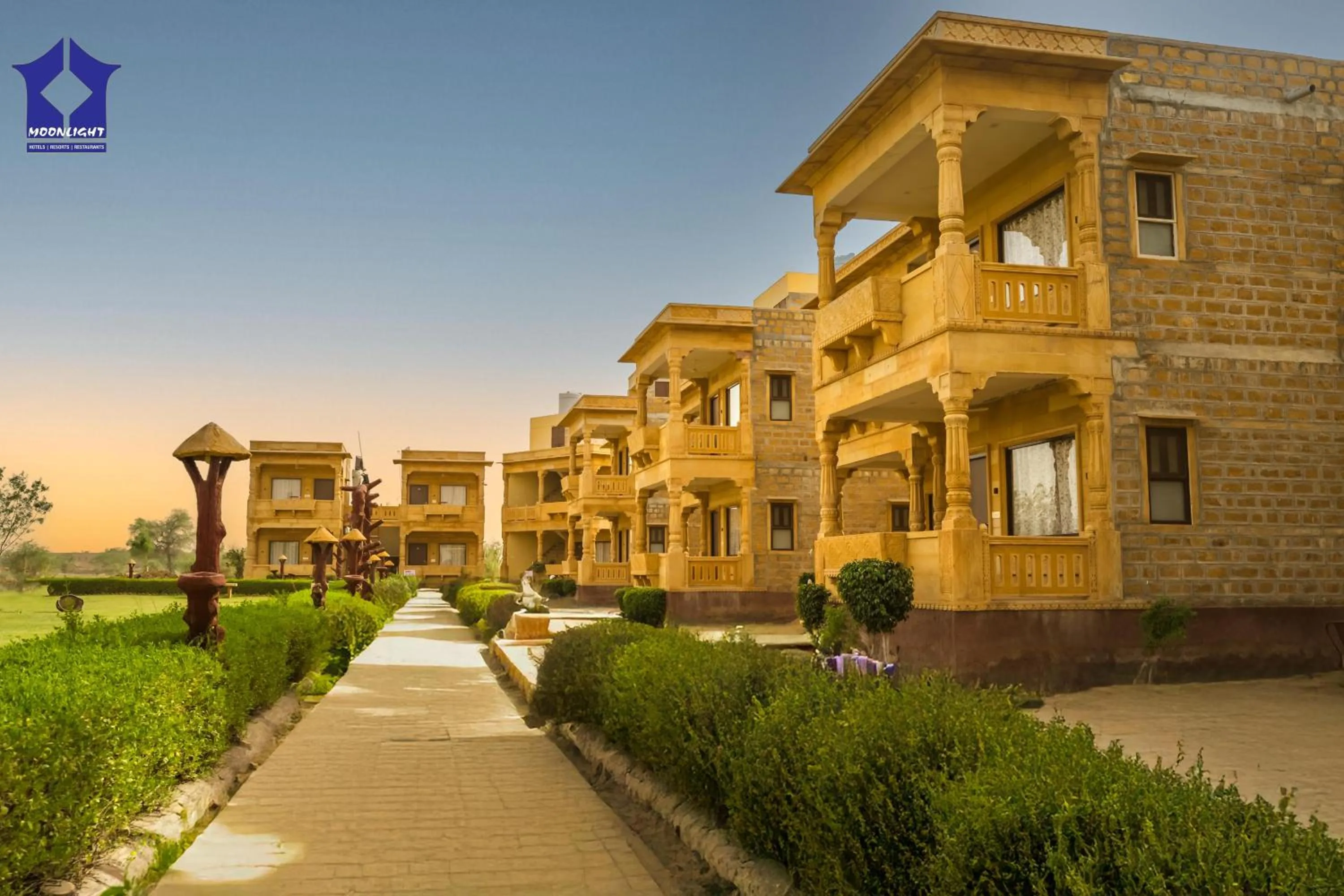 Property building in Moonlight Nature Resort & Swimming Pool