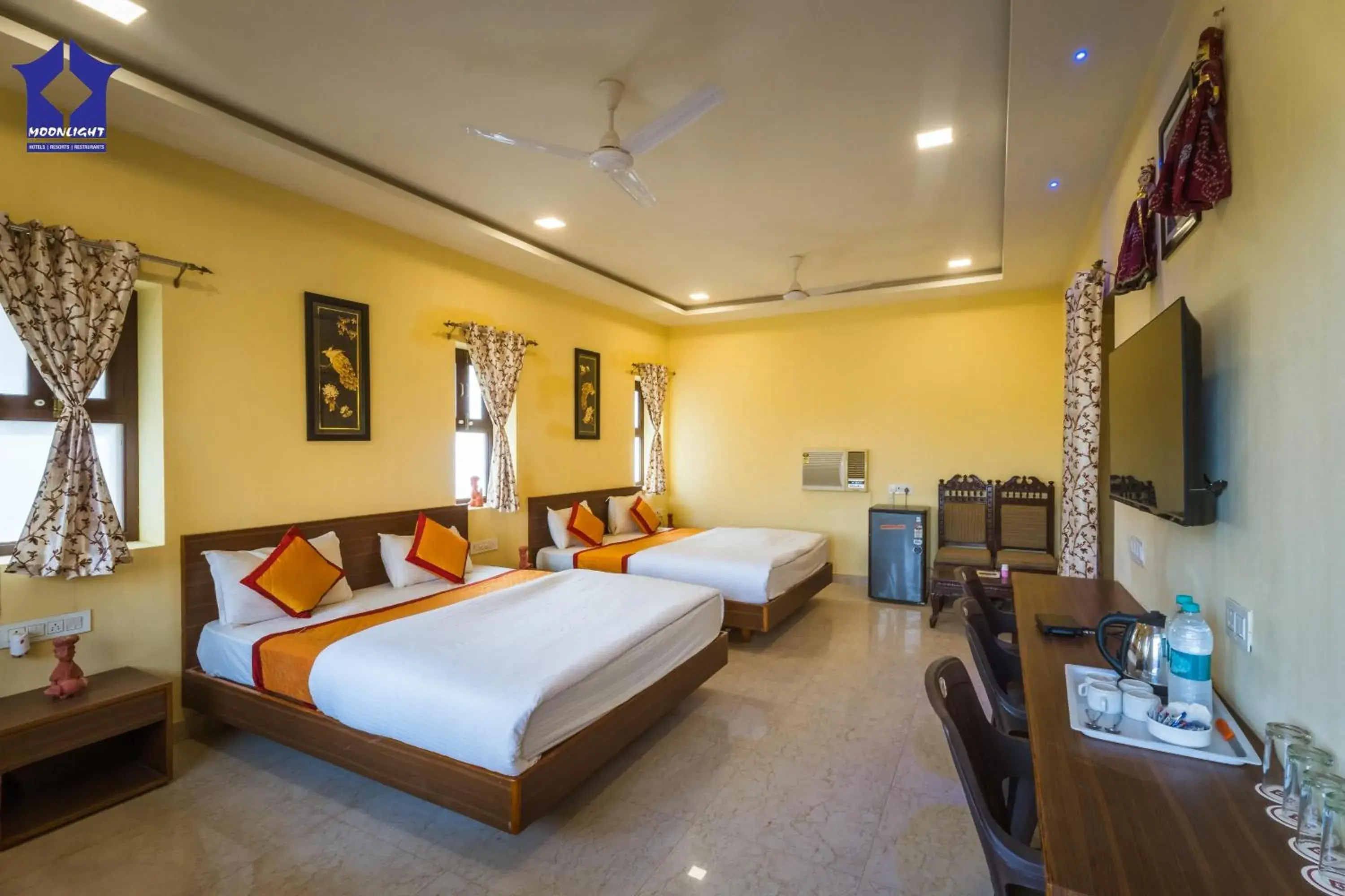 Bedroom, Bed in Moonlight Nature Resort & Swimming Pool Bedroom, Bed in Moonlight Nature Resort & Swimming Pool
