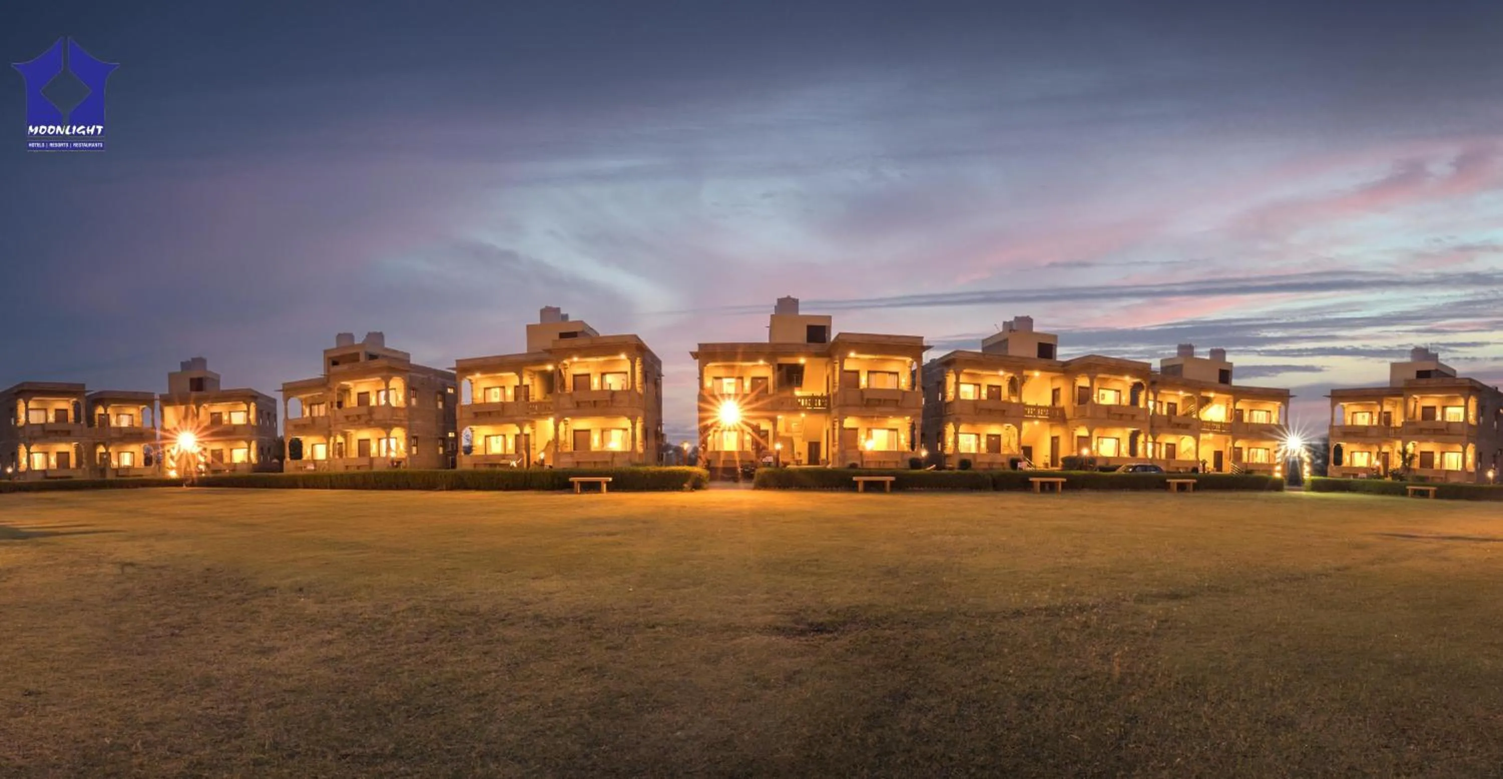 Property building in Moonlight Nature Resort & Swimming Pool