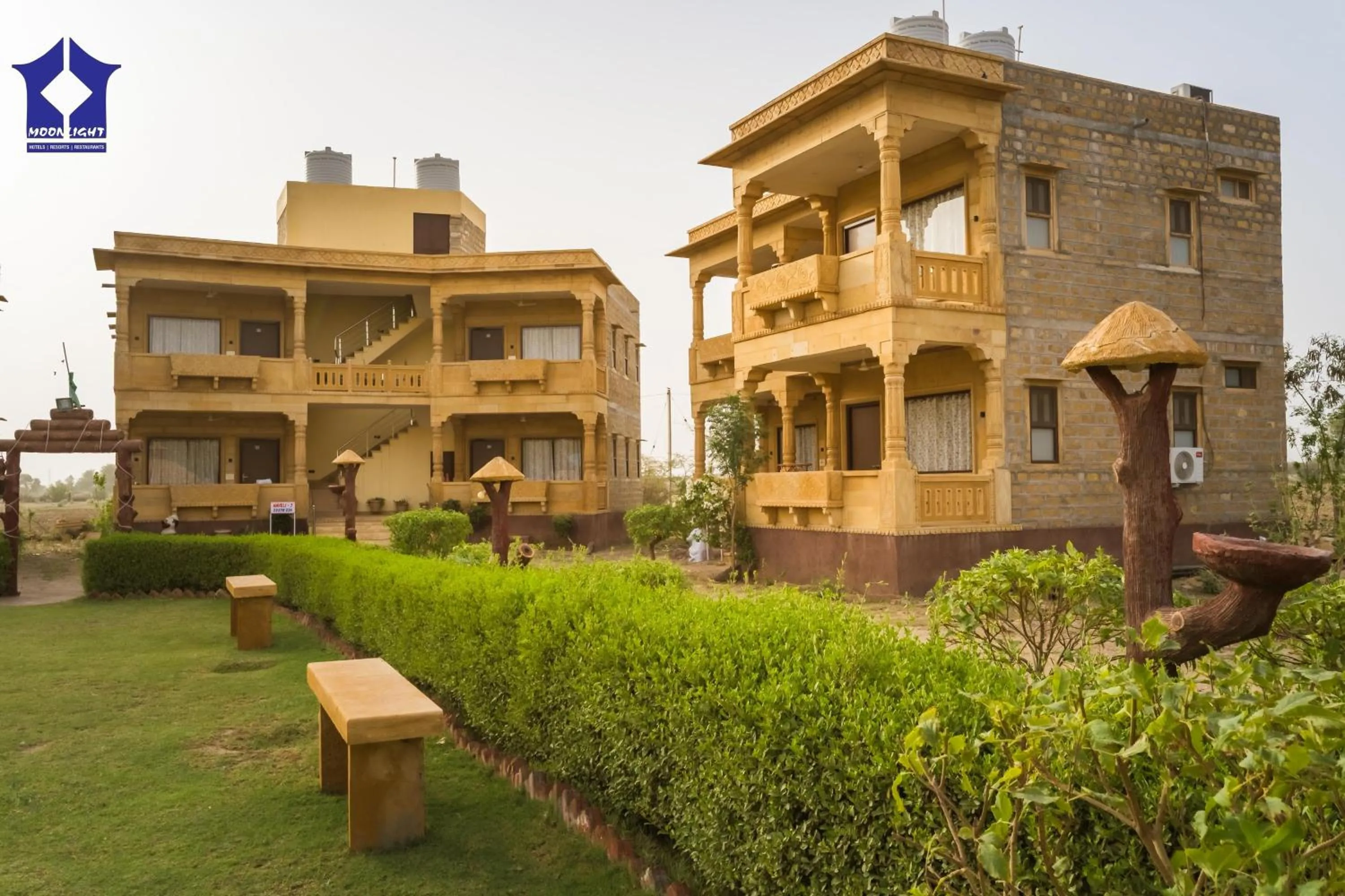 Property building in Moonlight Nature Resort & Swimming Pool