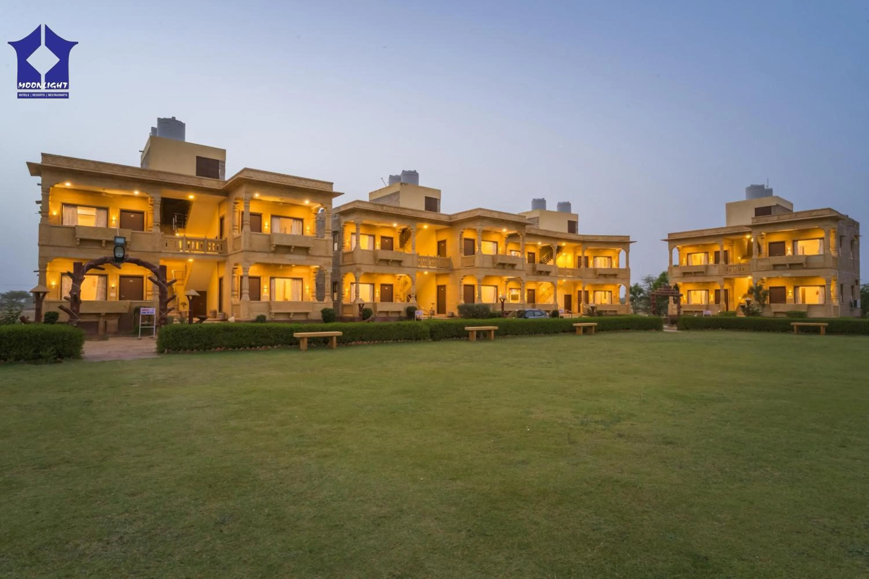 Property building in Moonlight Nature Resort & Swimming Pool